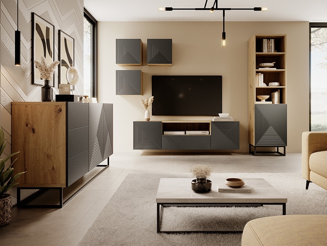 Riiul Dortivi 116 (Artisan tamm + Matt hall)