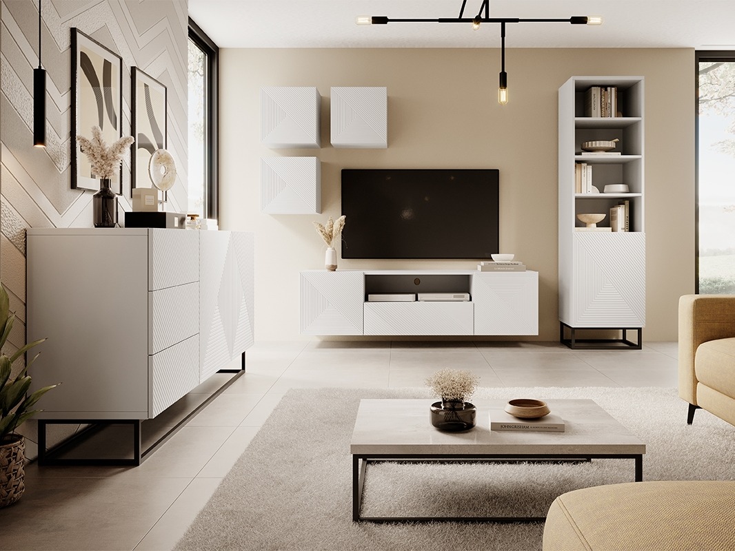 Riiul Dortivi 116 (Matt valge)