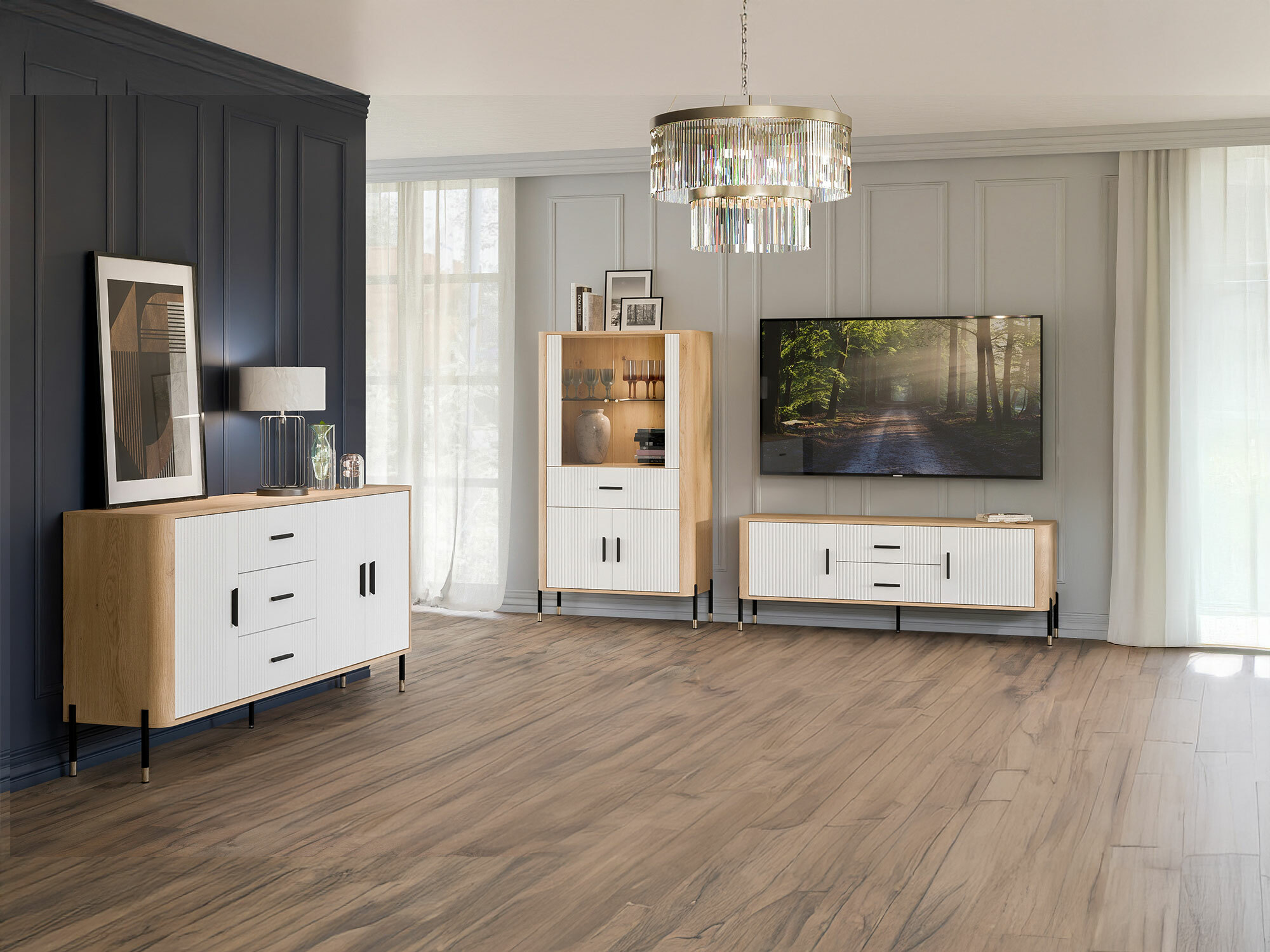 TV-alus Flosora 103 (Valge)