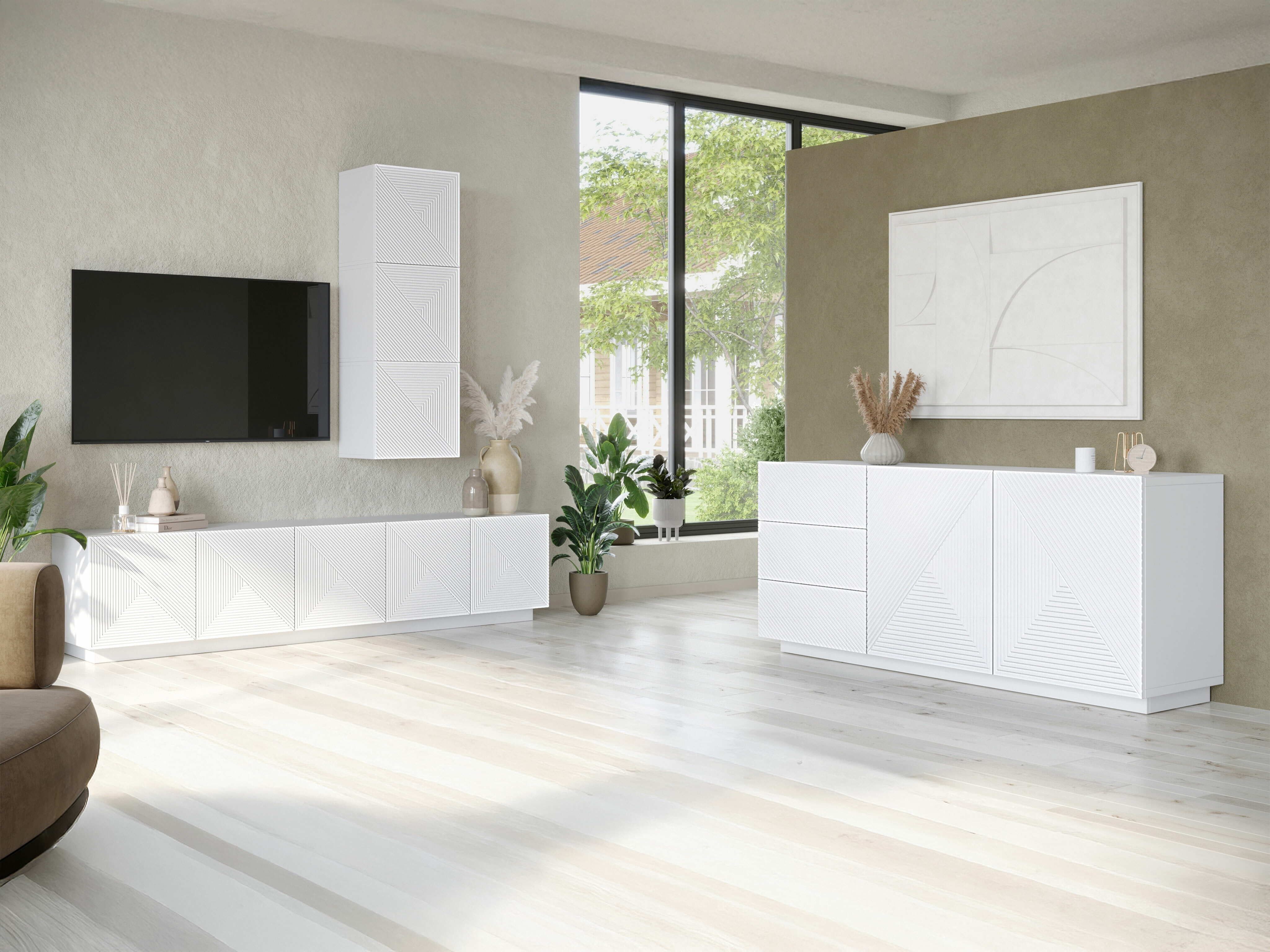 Elutoa komplekt Dortivi 121 (Matt valge)