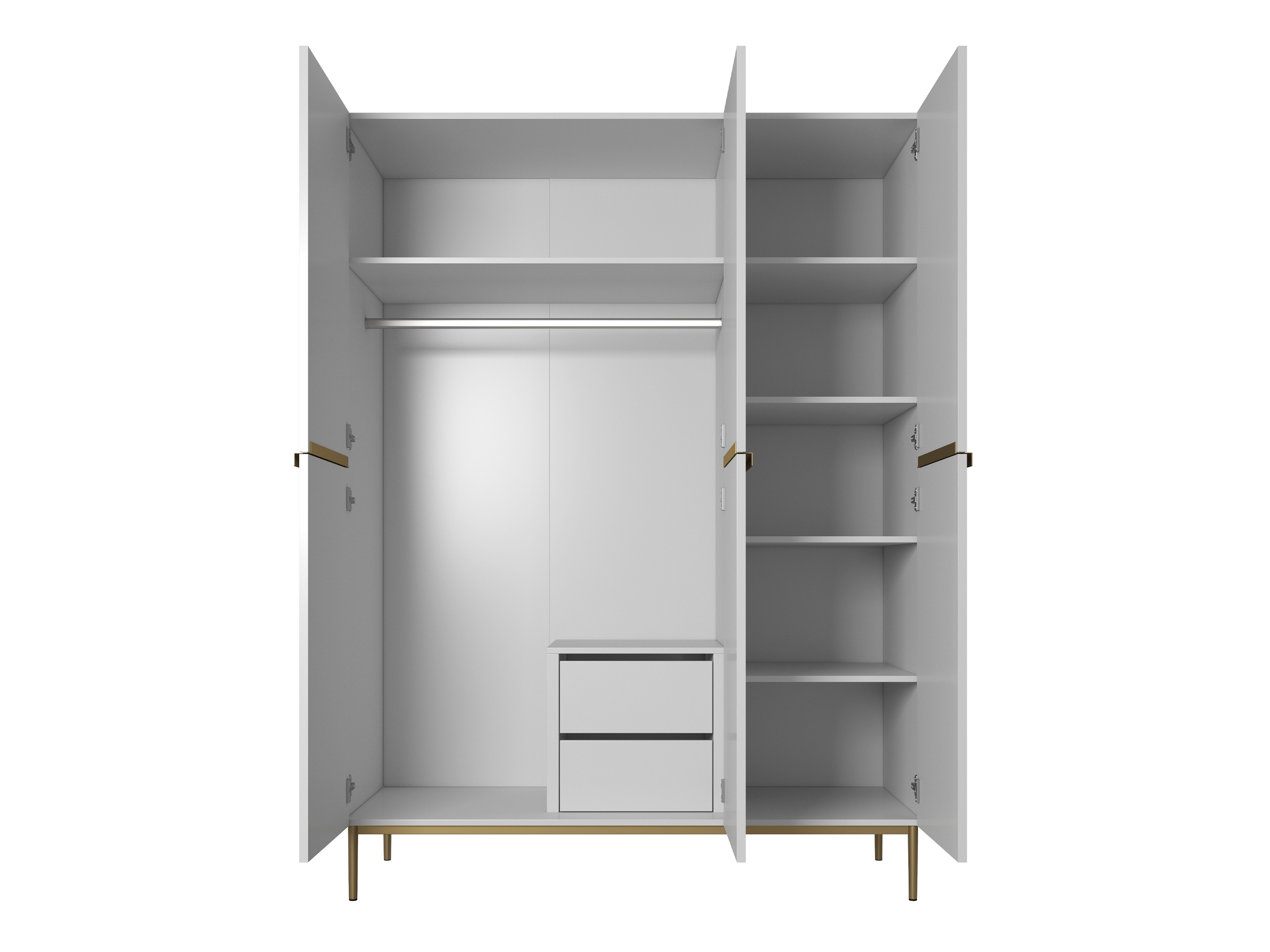 Riidekapp Melfelu 119 (Valge)