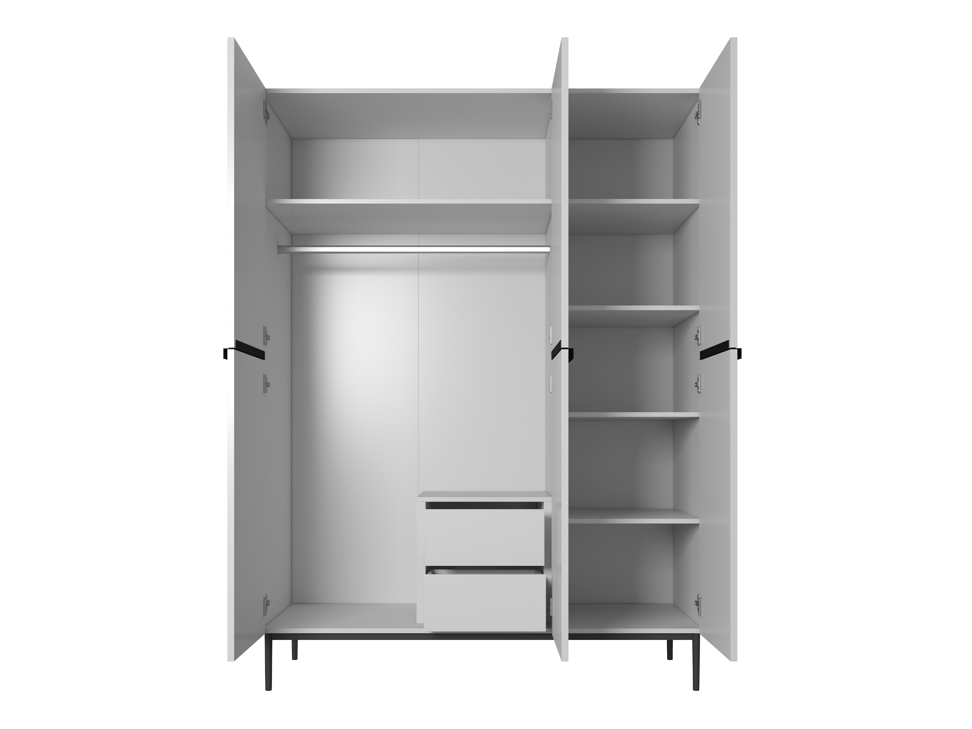 Riidekapp Melfelu 119 (Valge)