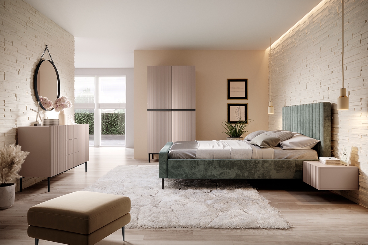 Riidekapp Melfelu 123 (Roosikarva)