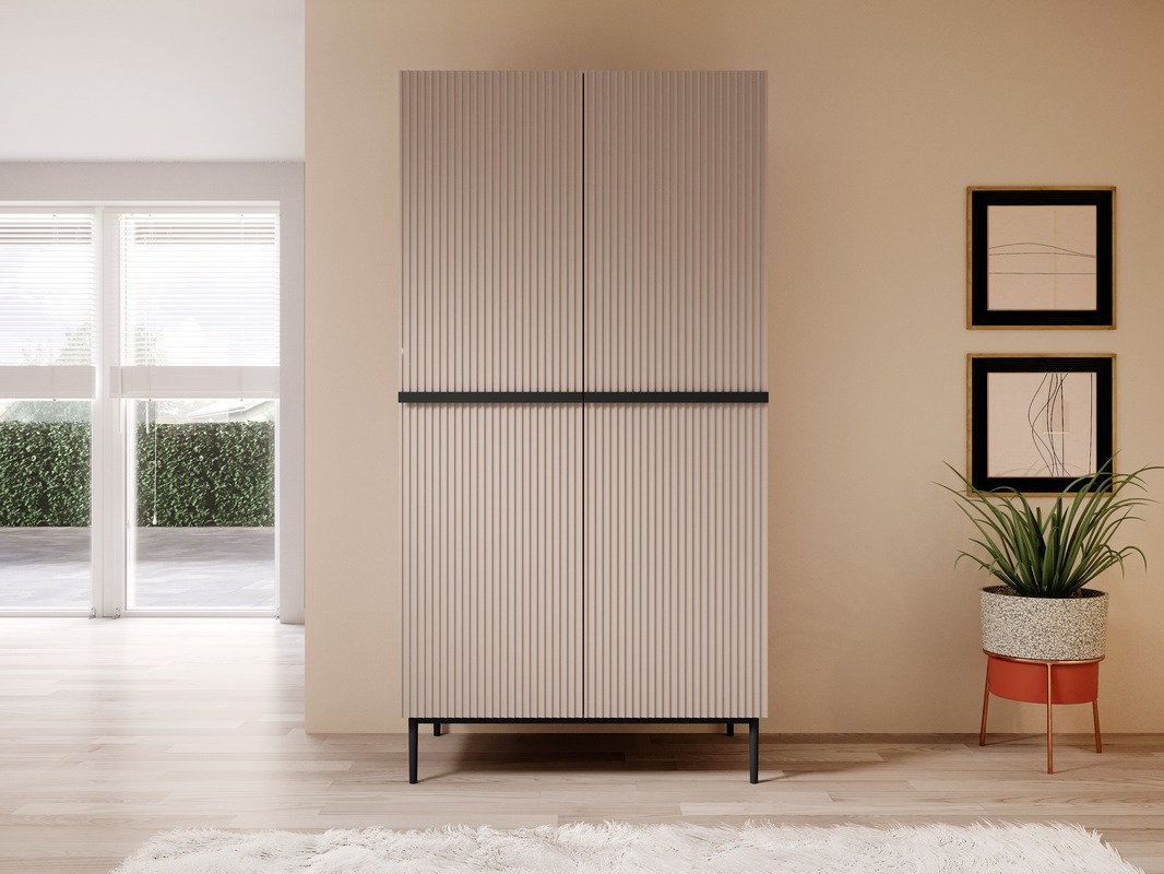 Riidekapp Melfelu 123 (Roosikarva)