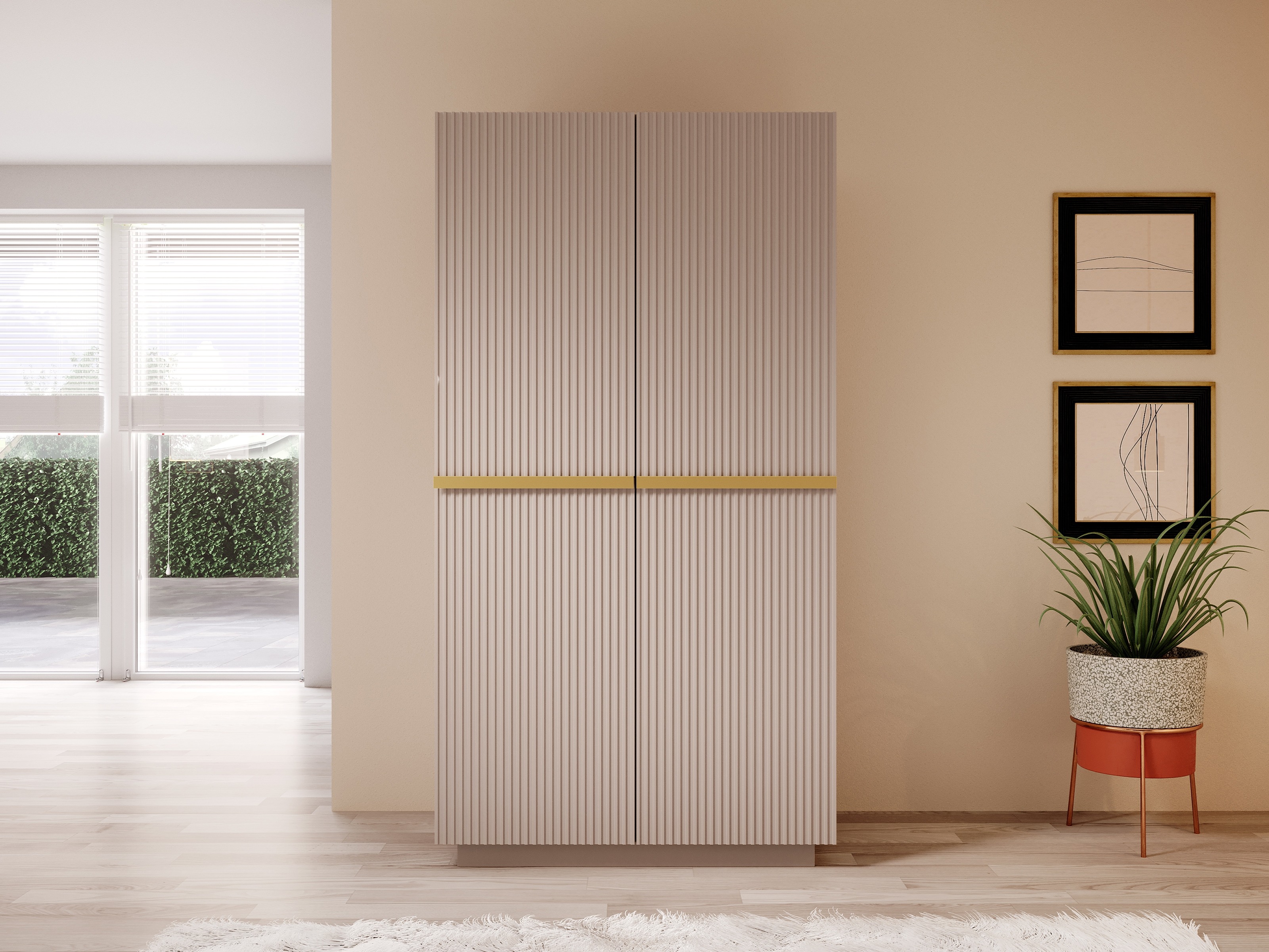 Riidekapp Melfelu 125 (Roosikarva)