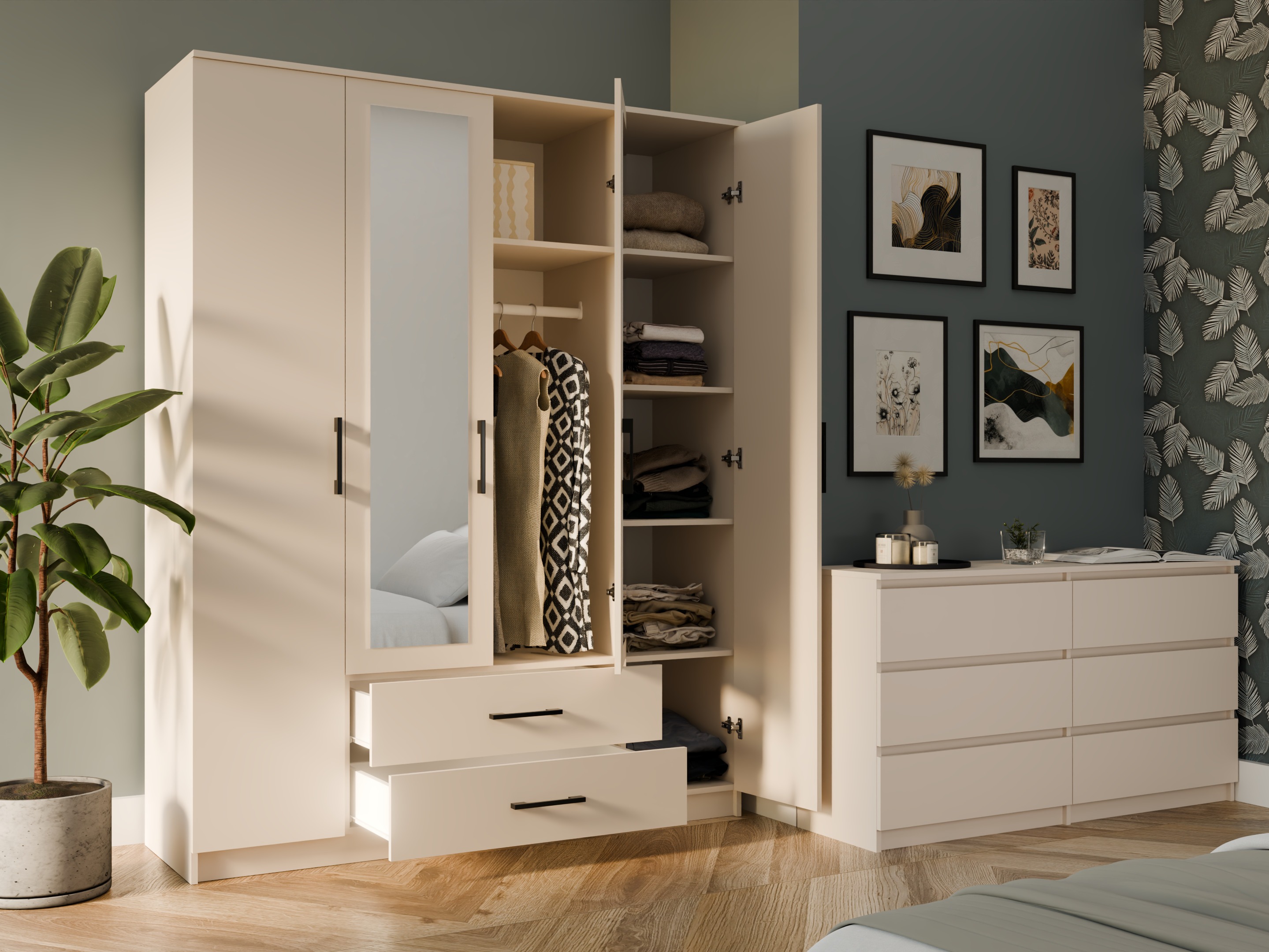 Riidekapp Mandeville 117 (Kašmiir)