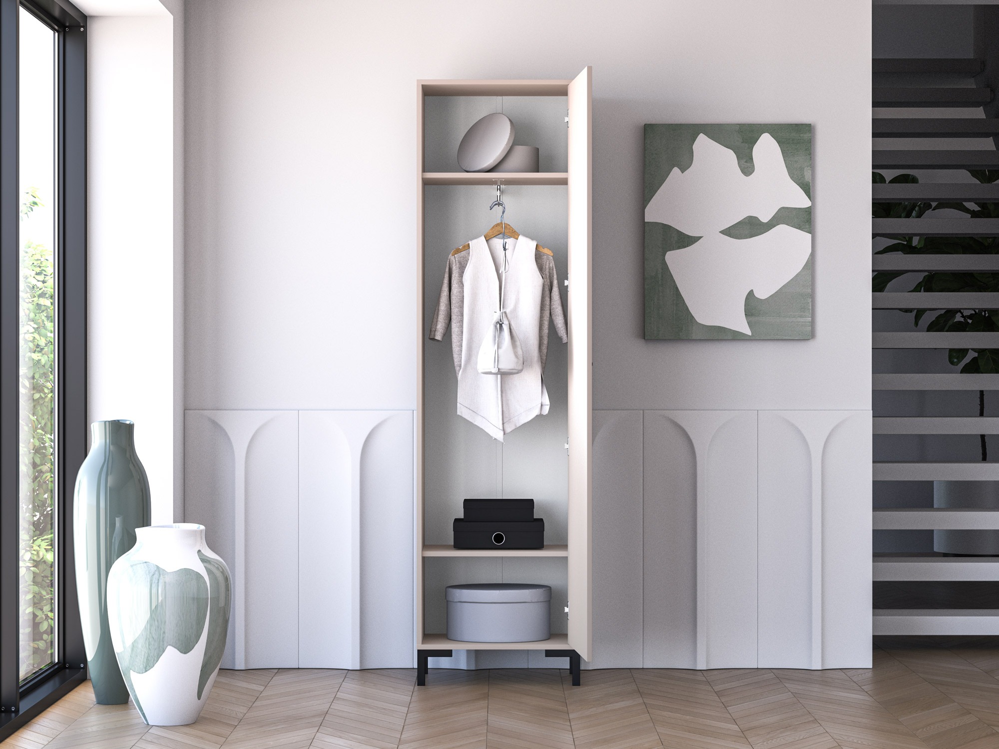 Riidekapp Fiolevo 100