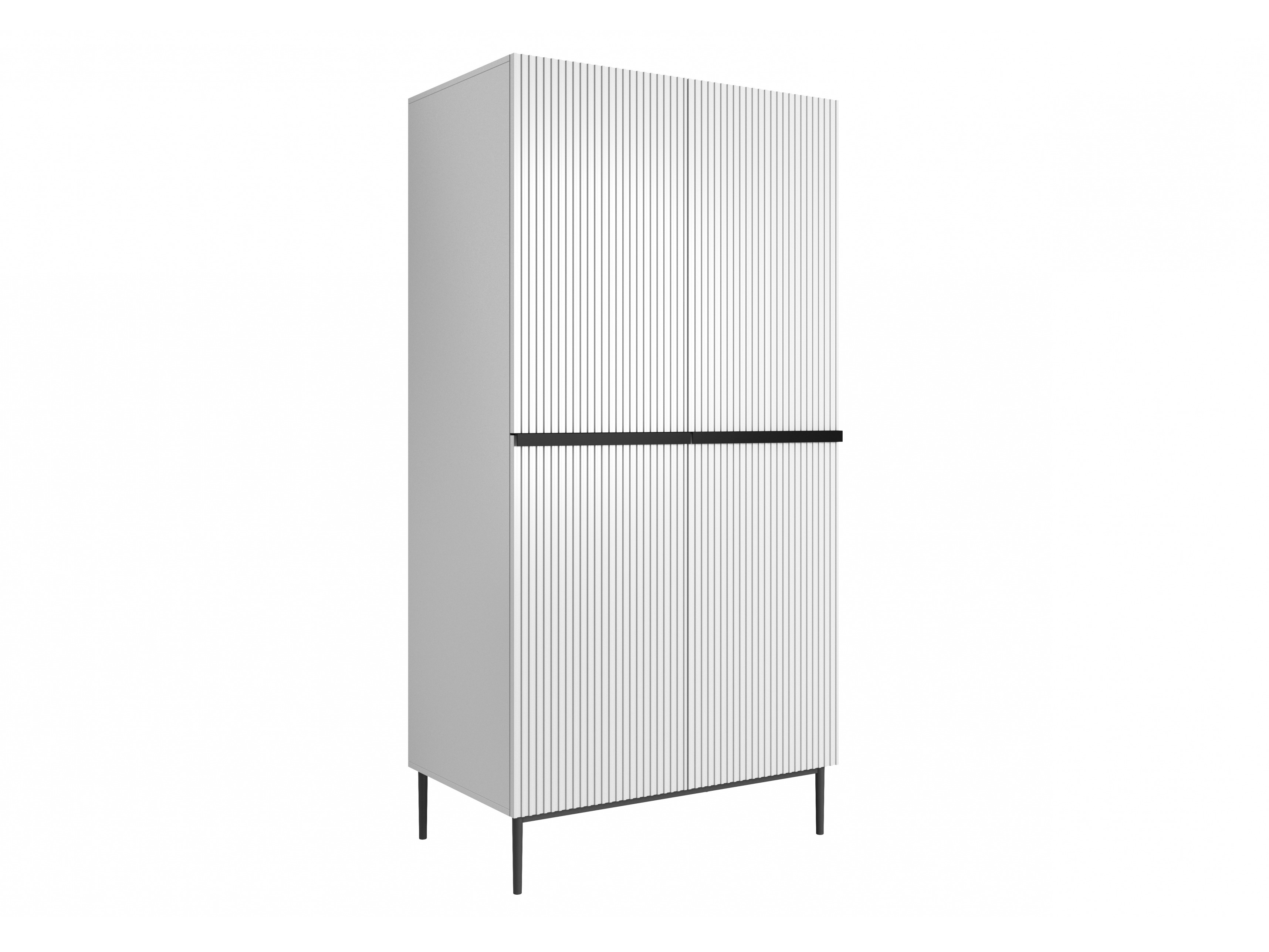 Riidekapp Melfelu 133 (Valge)