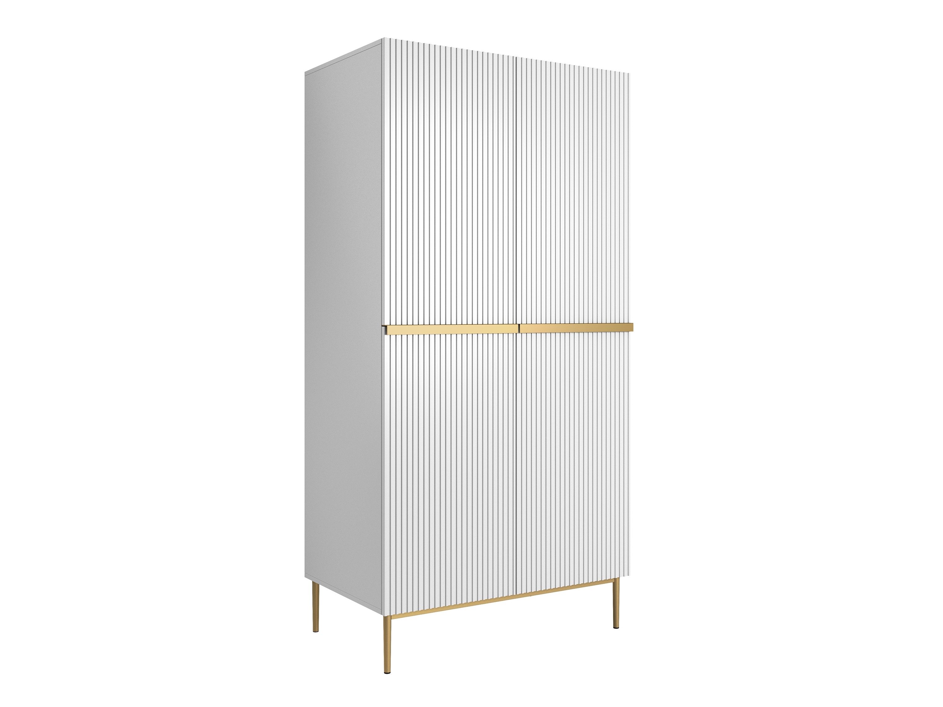 Riidekapp Melfelu 134 (Valge)