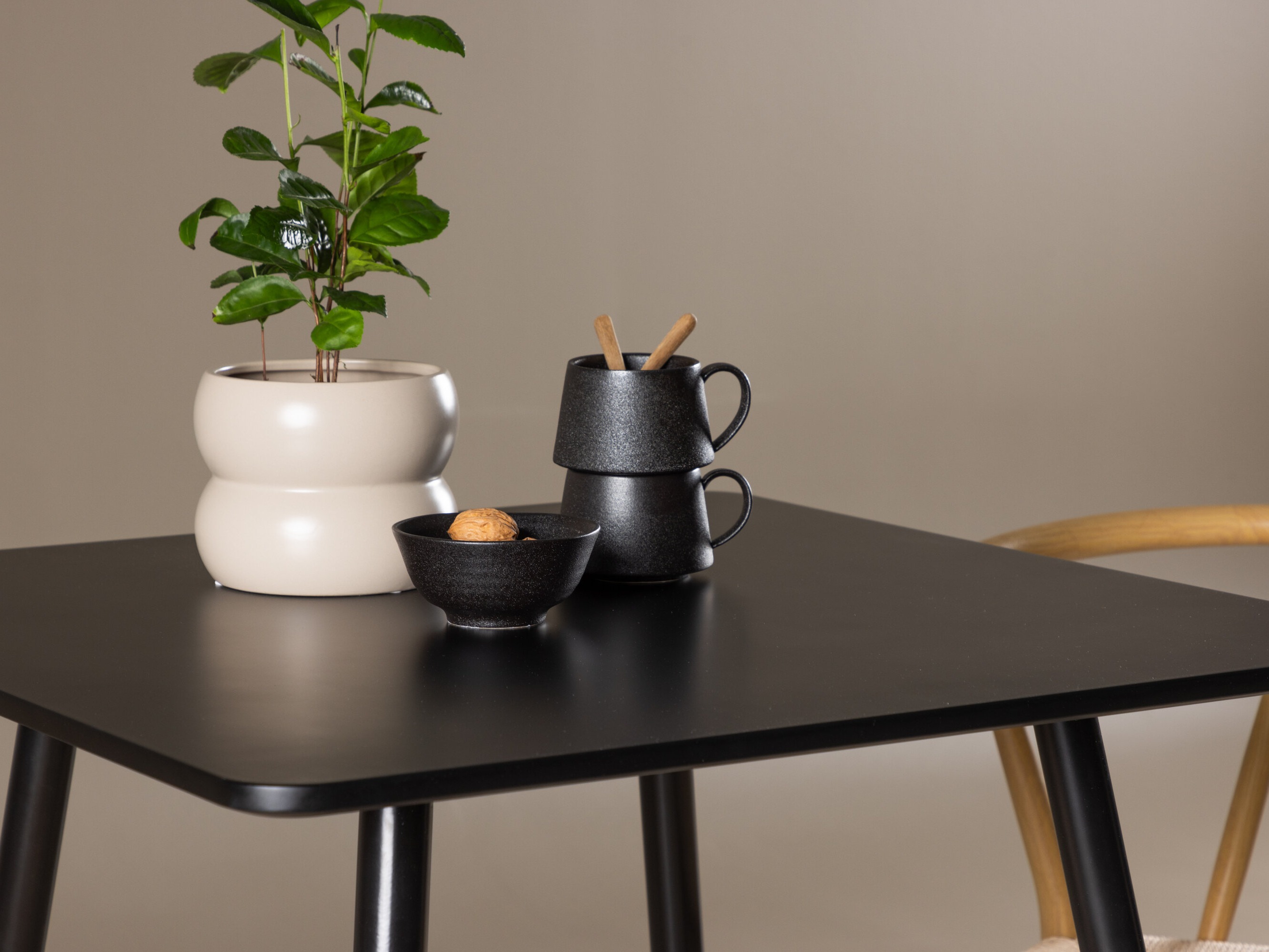 Söögitoakomplekt Dallas 4920 (Beež + Helepruun)