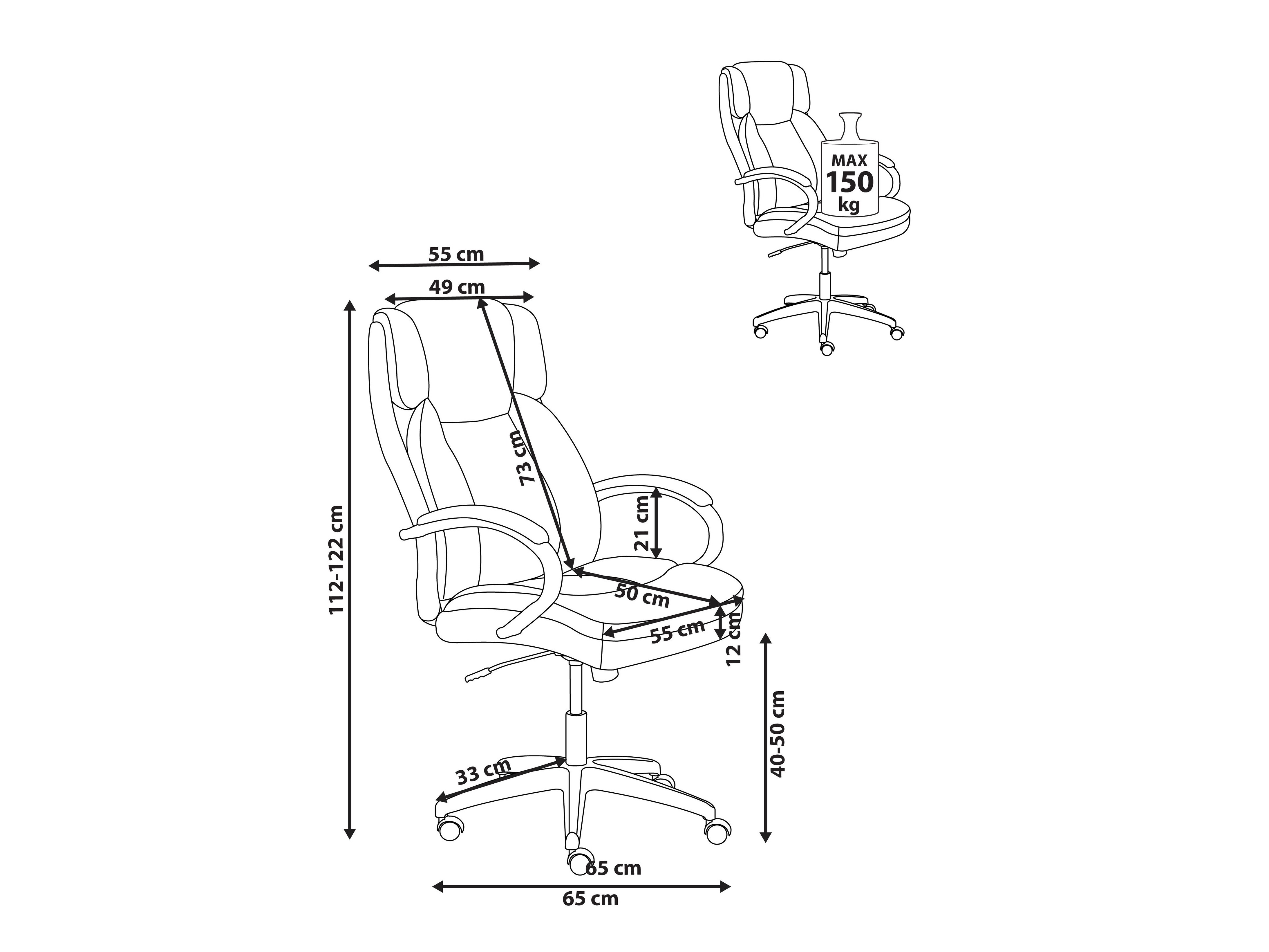 Kontoritool Berwyn 2757