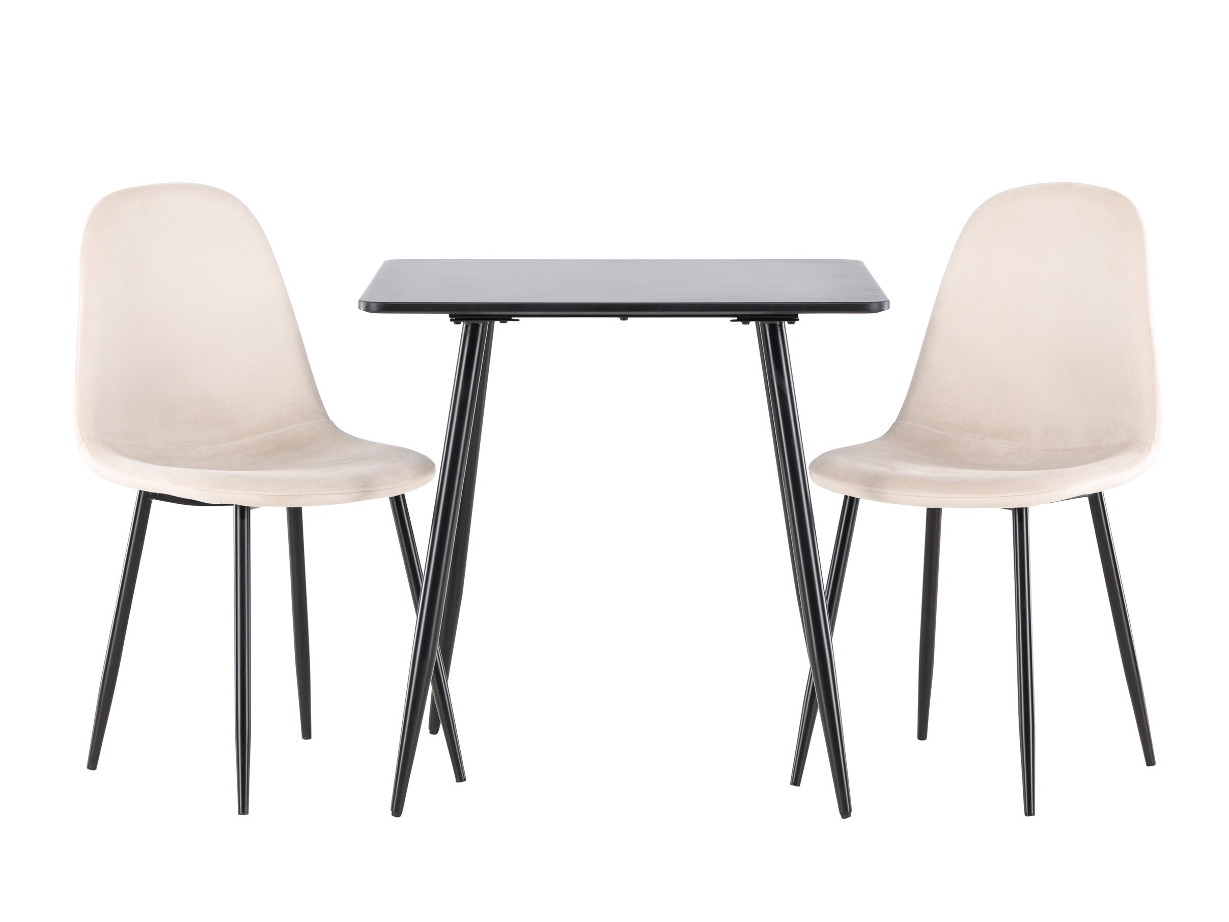 Söögitoakomplekt Dallas 4909 (Beež + Must)