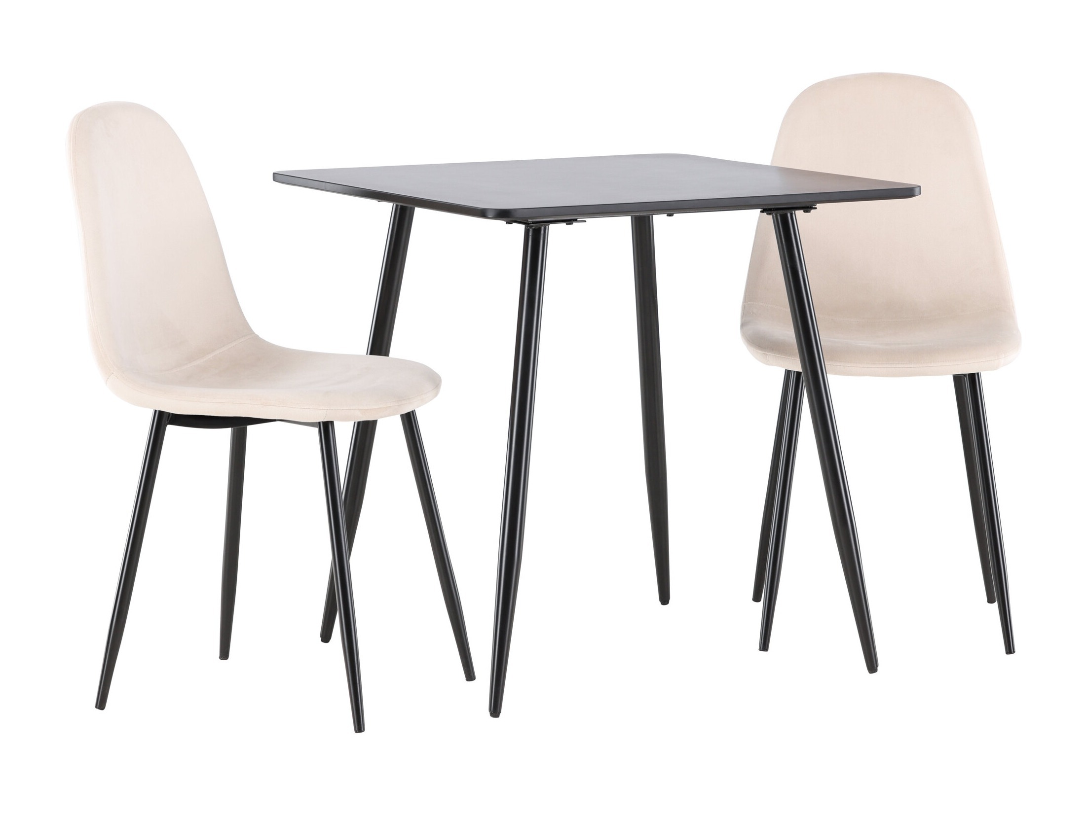 Söögitoakomplekt Dallas 4909 (Beež + Must)