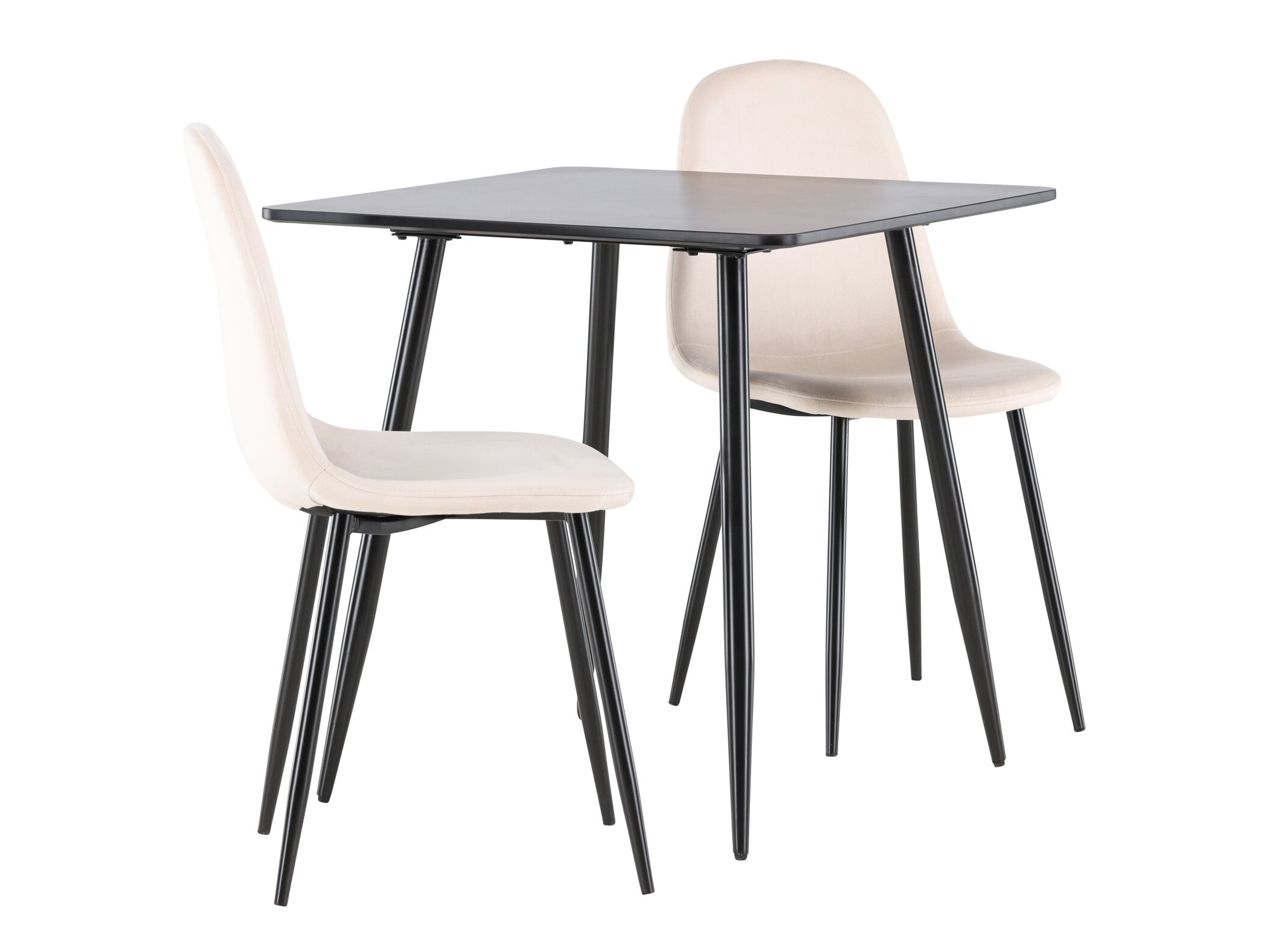 Söögitoakomplekt Dallas 4909 (Beež + Must)