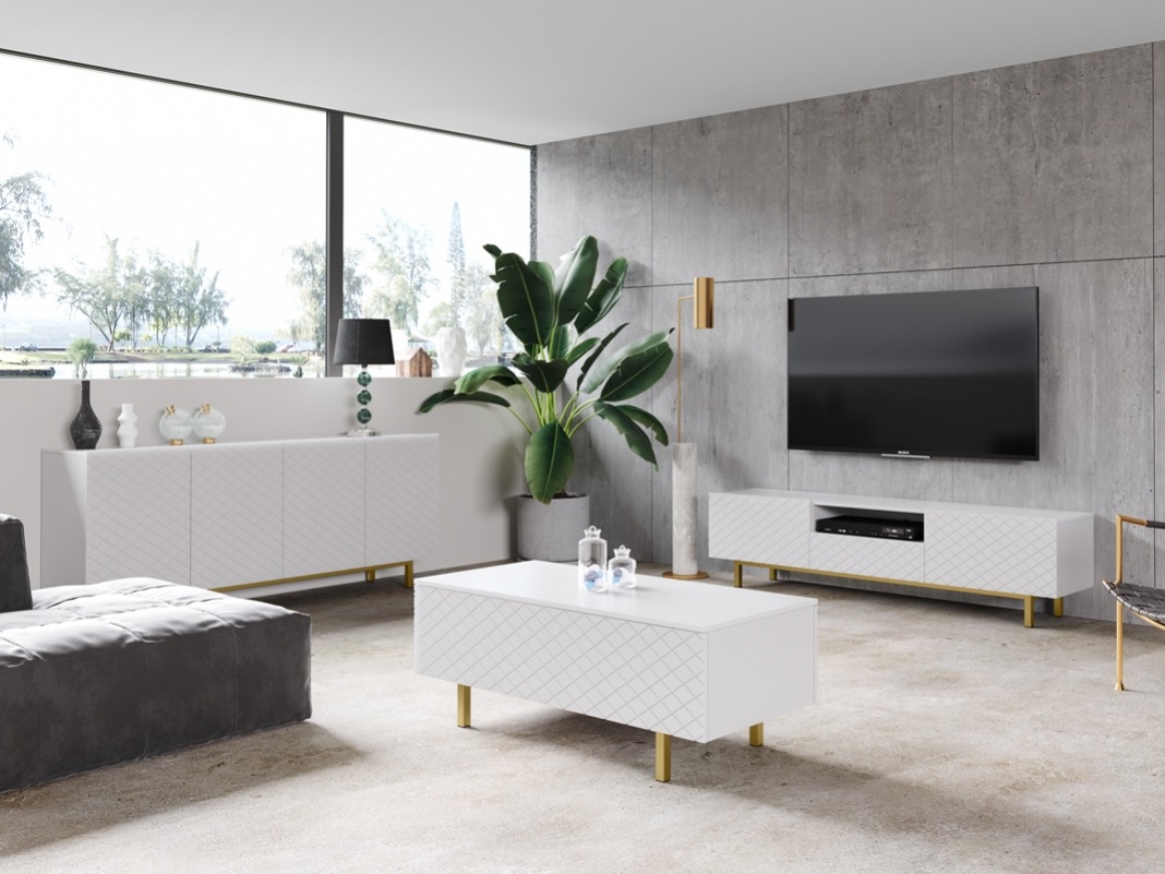 Diivanilaud Felnuo 100 (Valge)