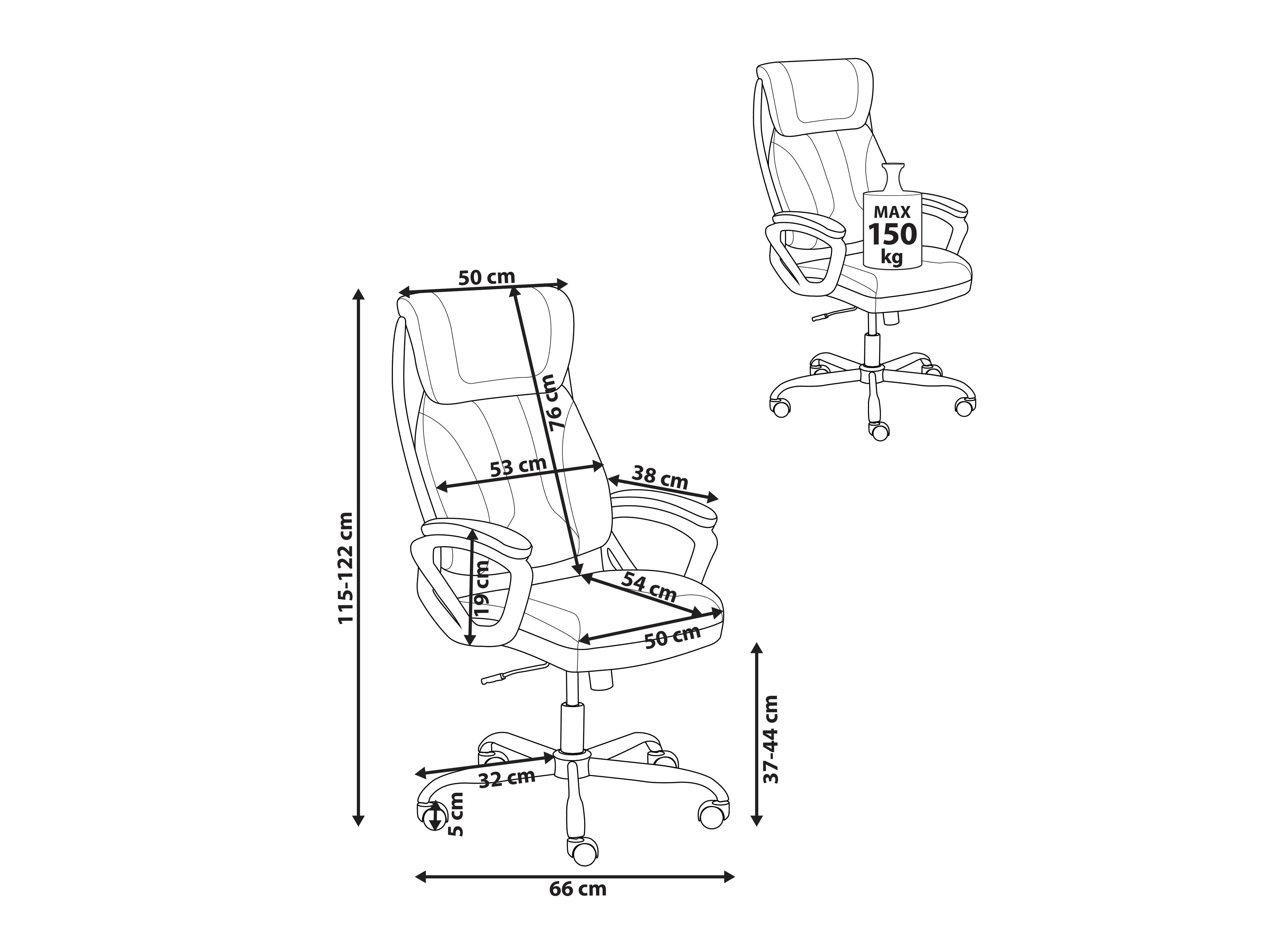 Kontoritool Berwyn 2760 (Pruun)