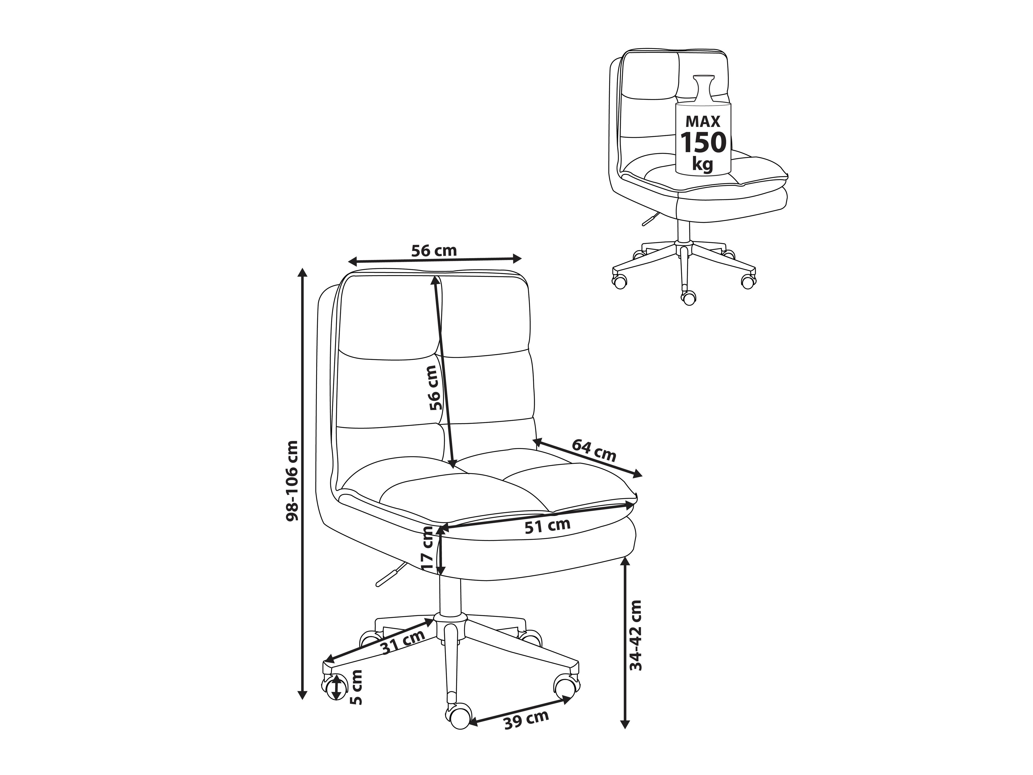 Kontoritool Berwyn 2761 (Valge)