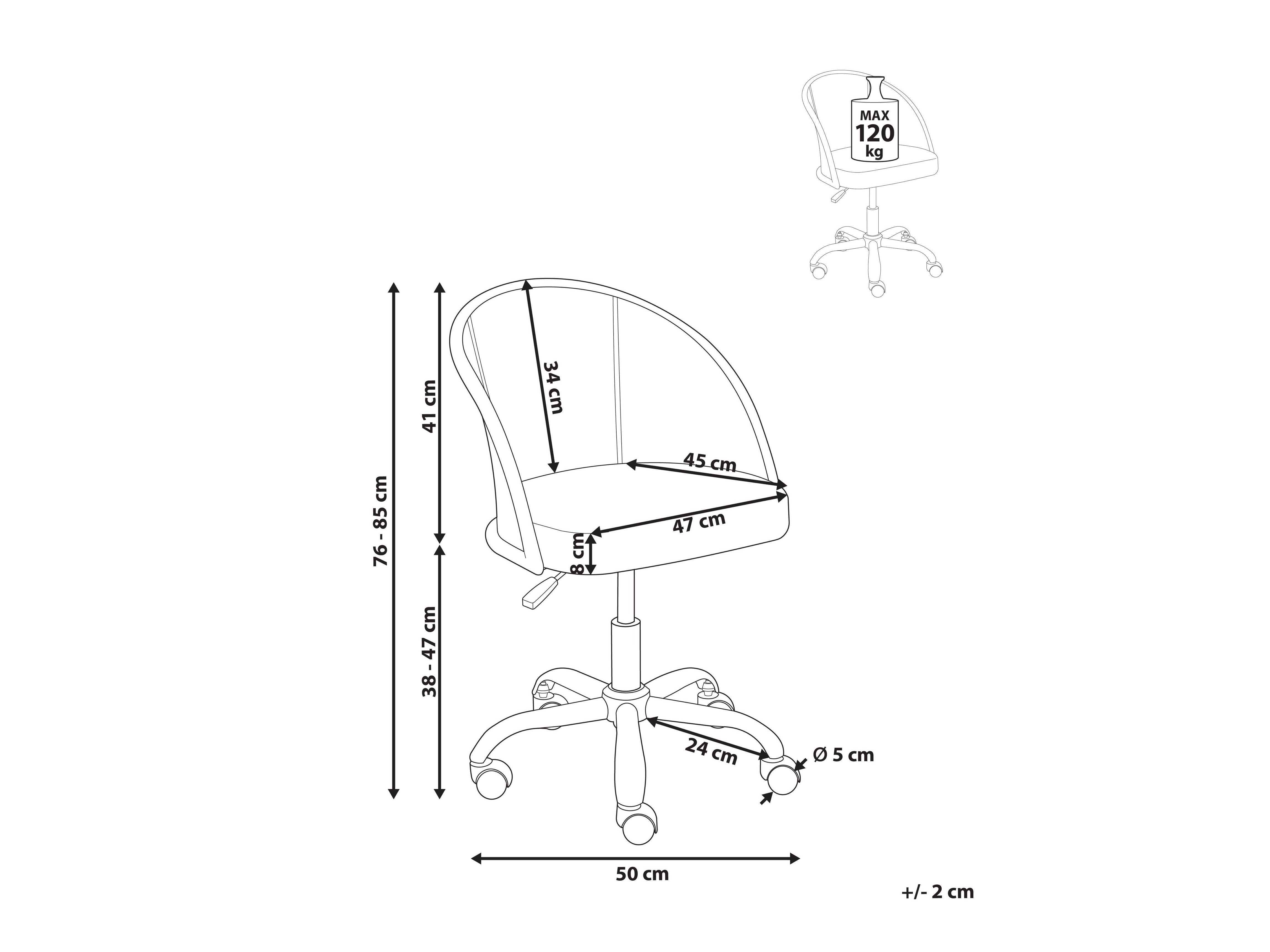 Kontoritool Berwyn 2772 (Pruun)