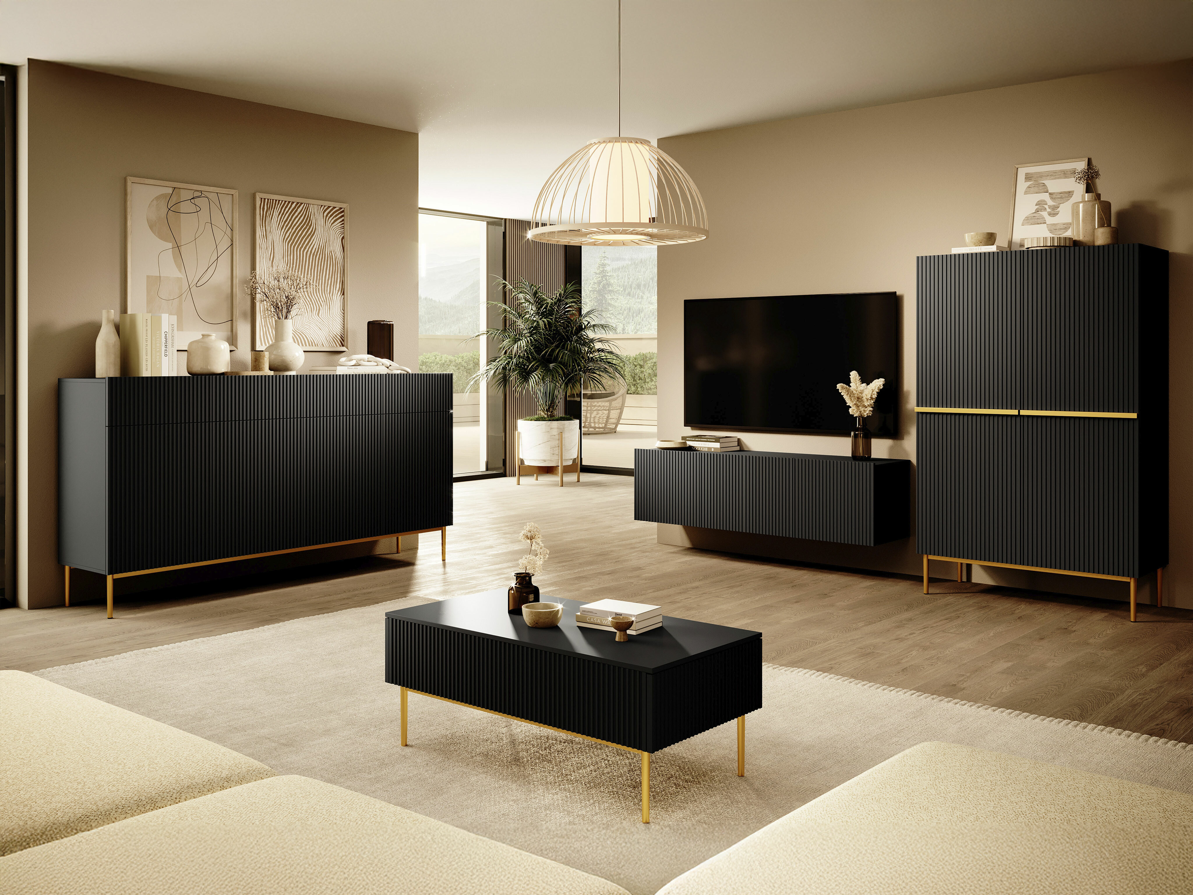 Elutoa komplekt Melfelu 143 (Must)