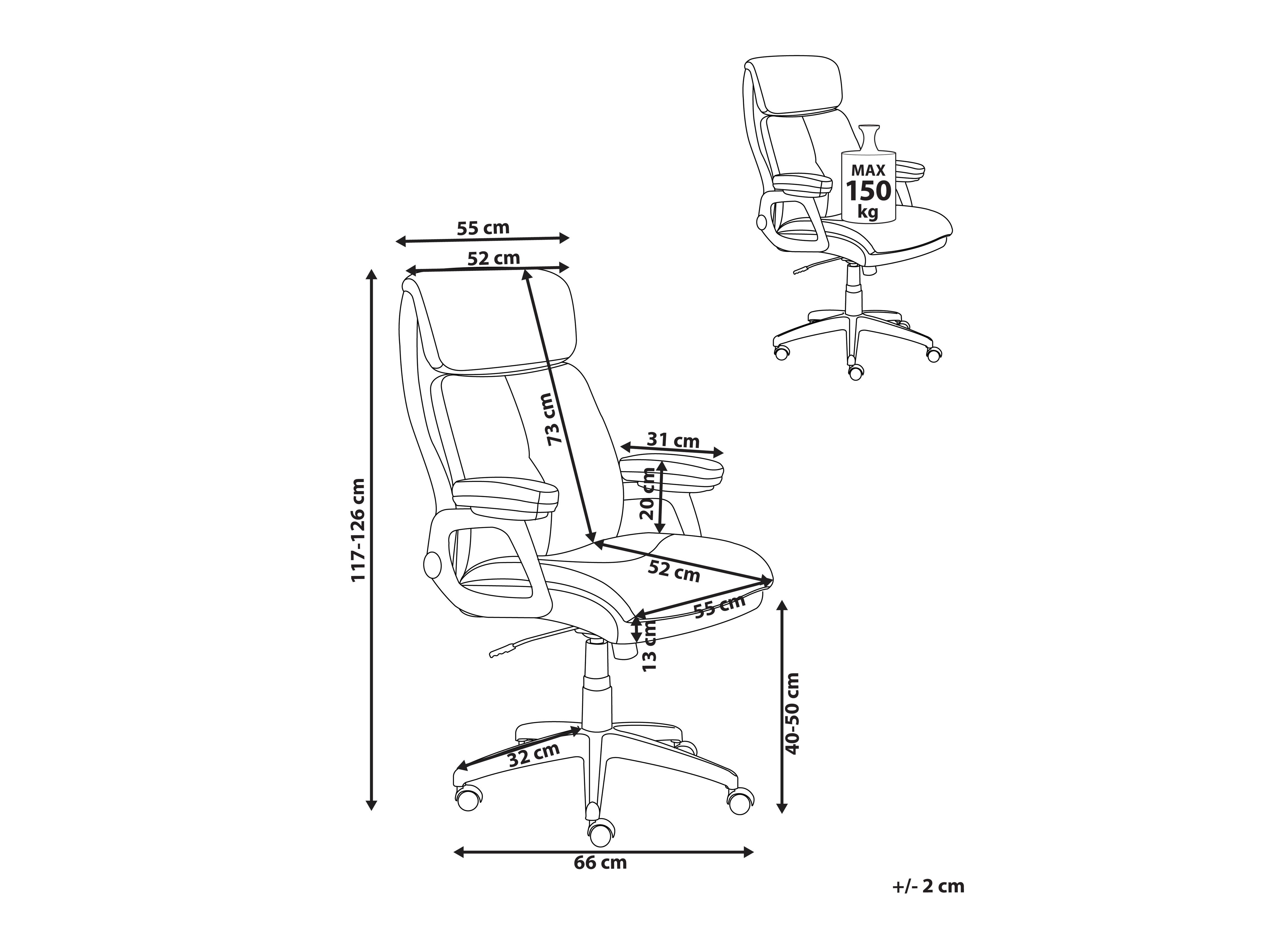 Kontoritool Berwyn 2775