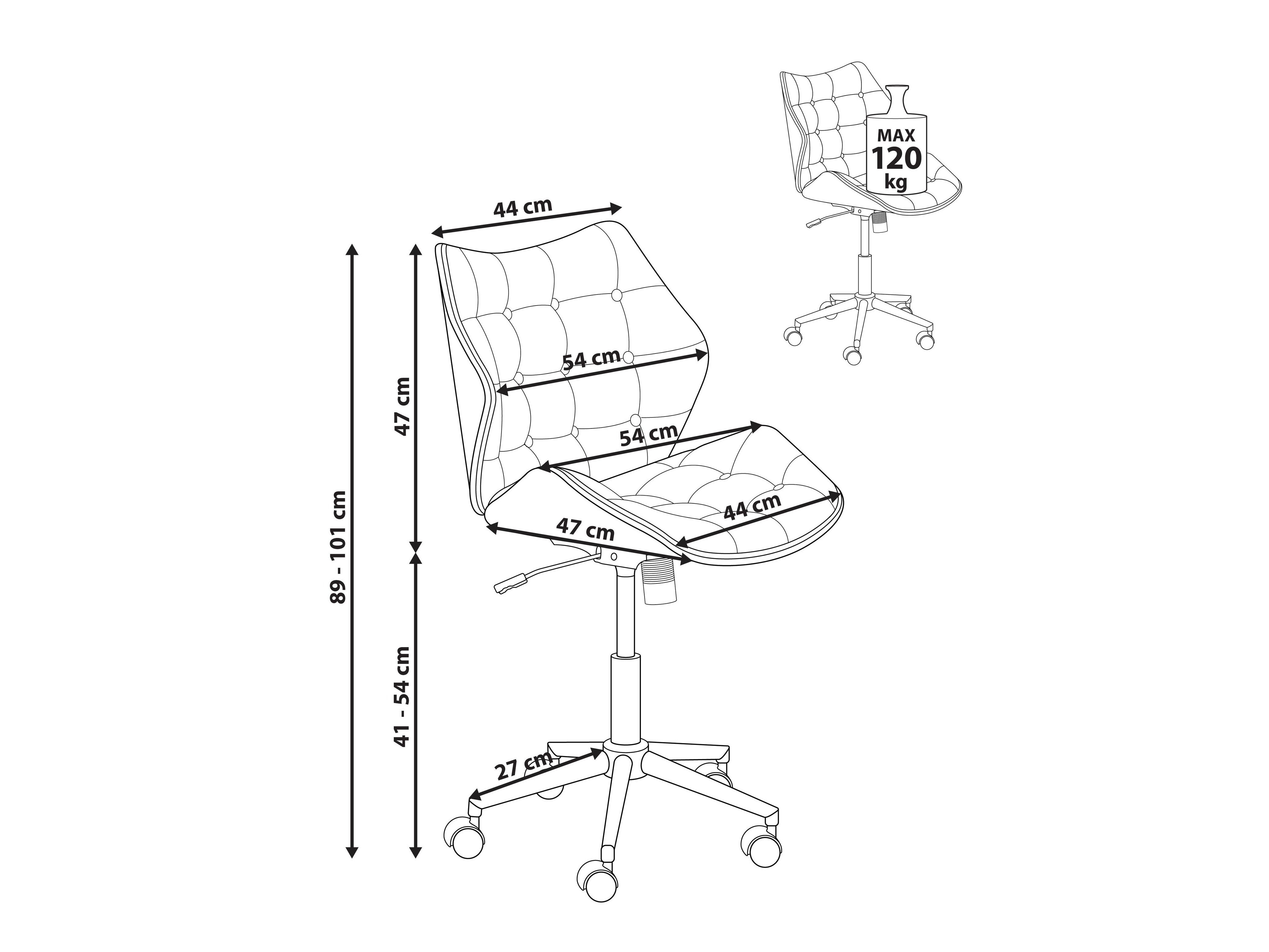 Kontoritool Berwyn 2777