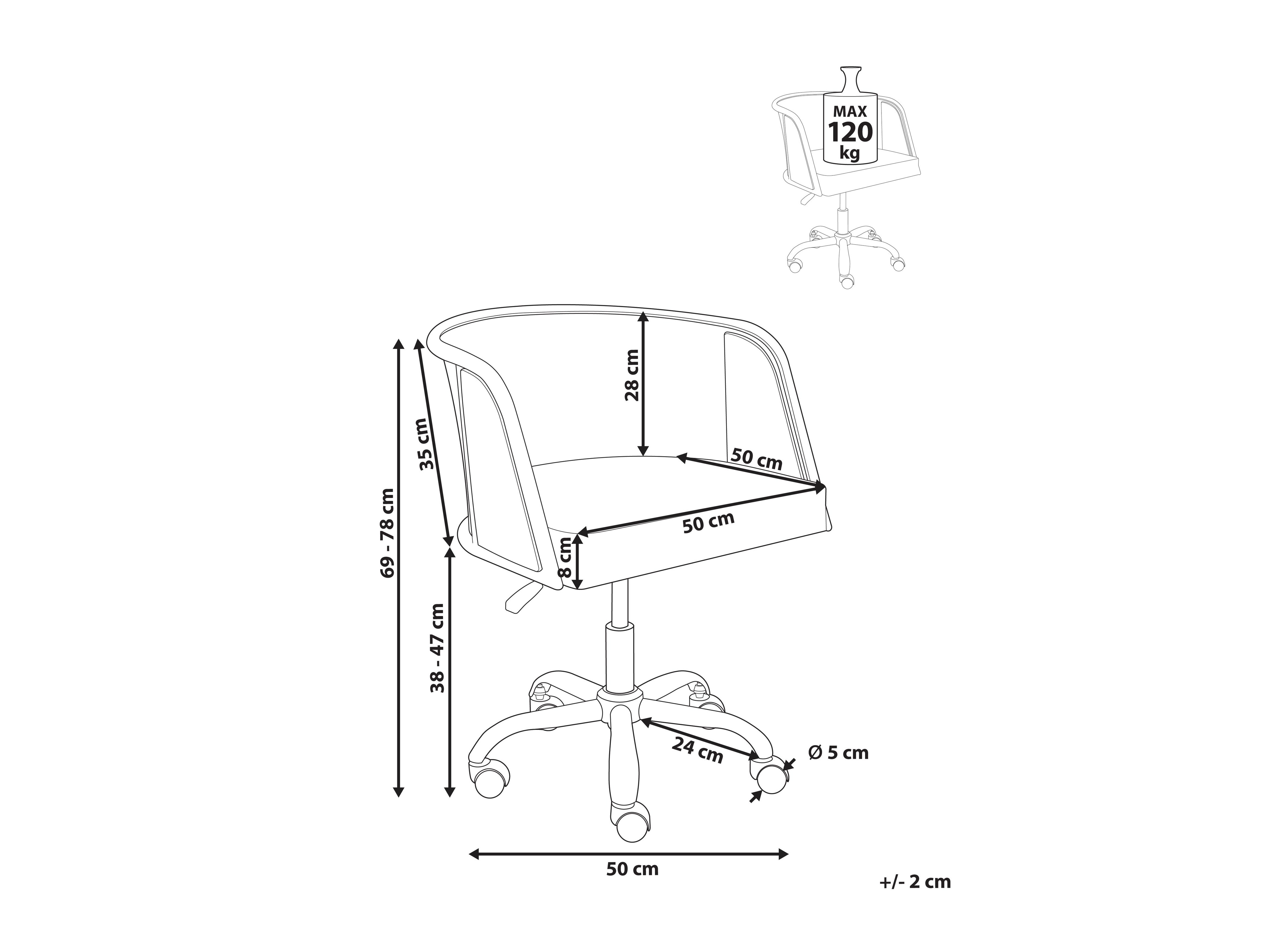 Kontoritool Berwyn 2779