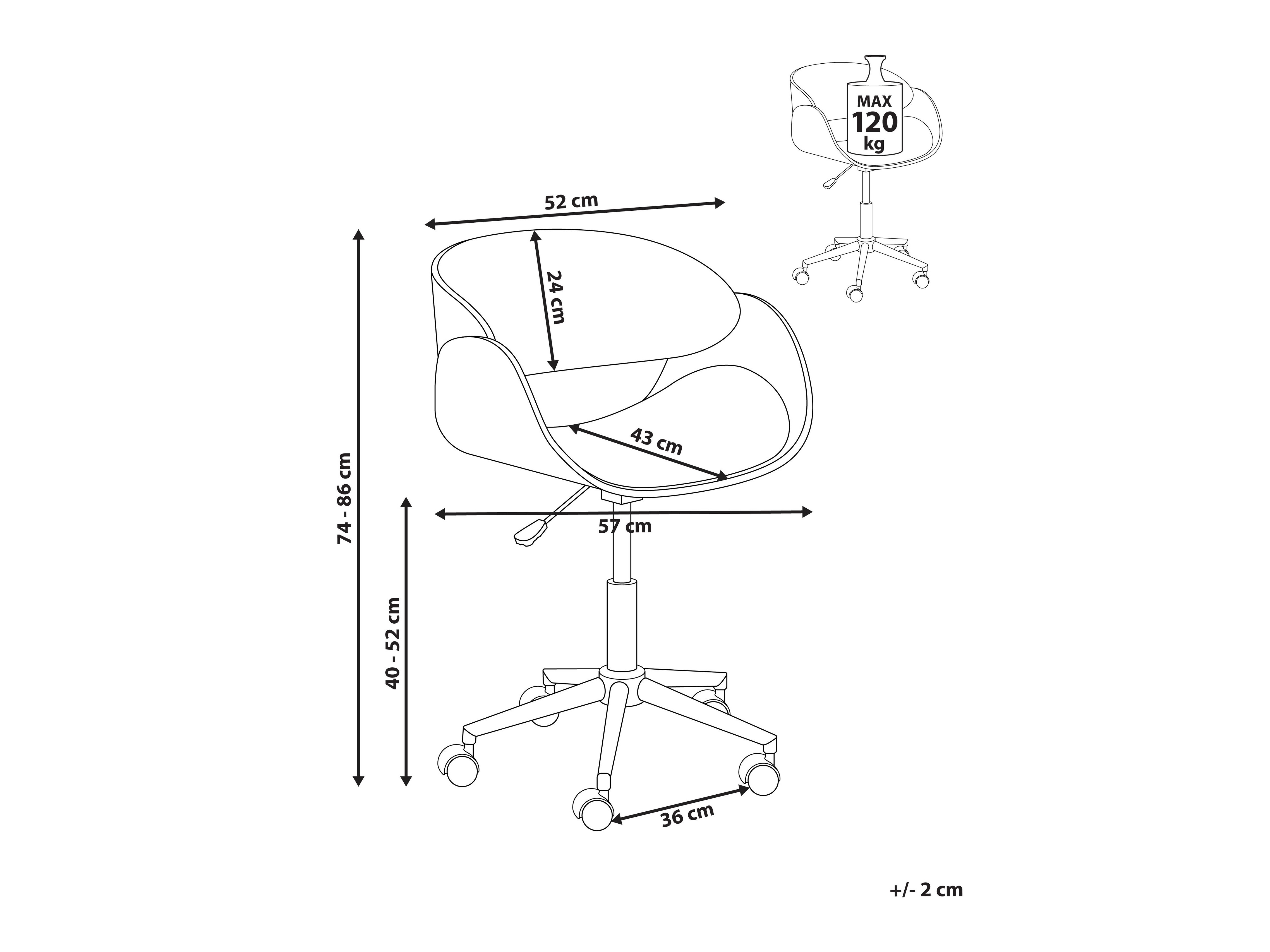 Kontoritool Berwyn 2781