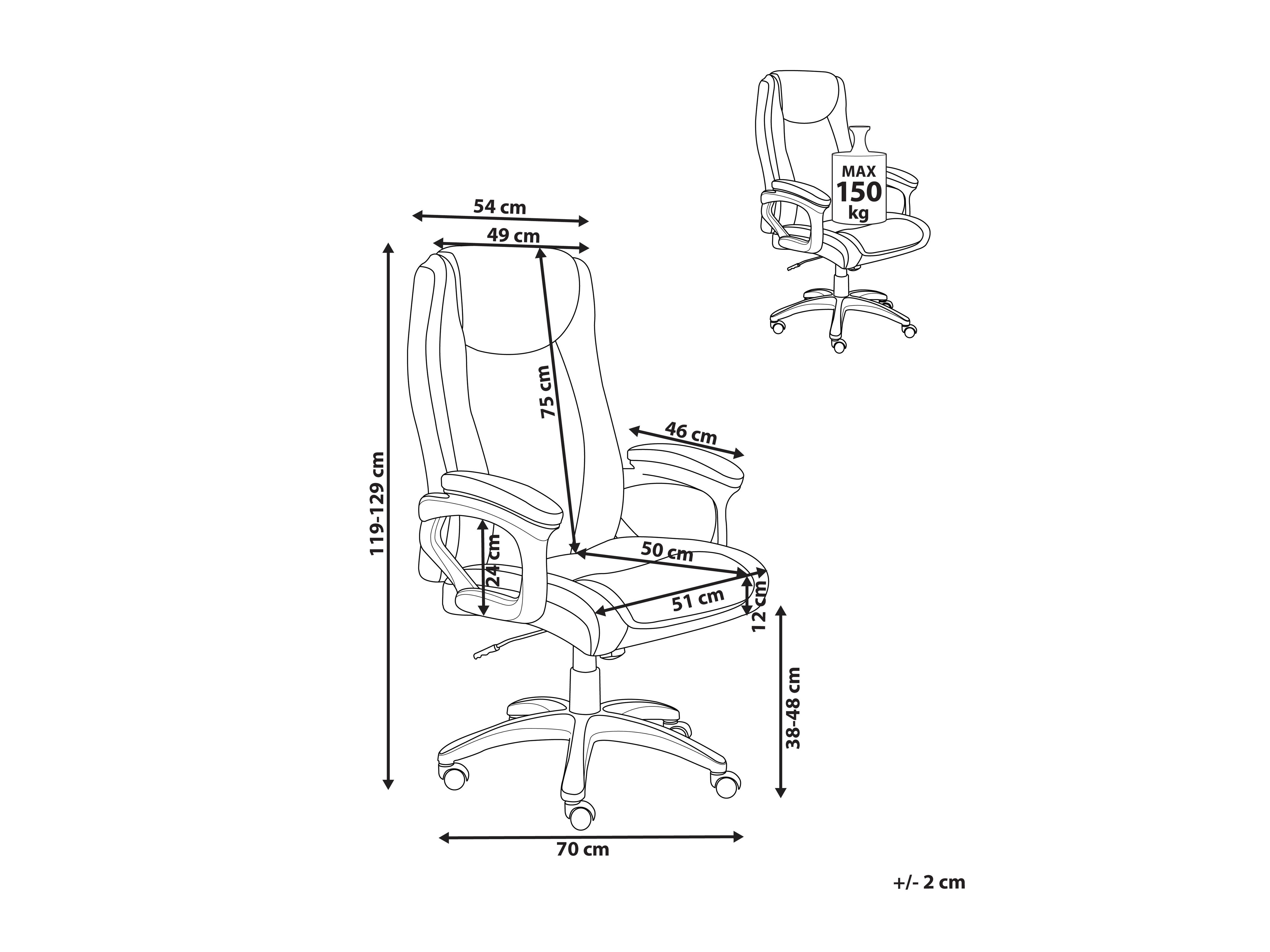 Kontoritool Berwyn 2785
