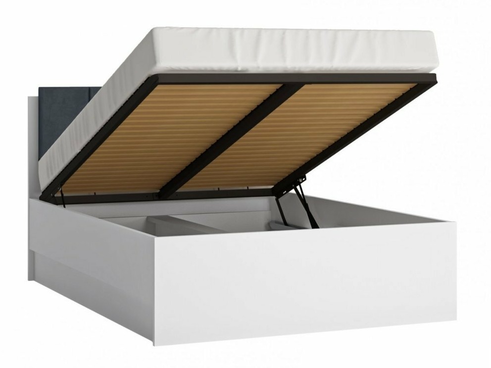 Magamistoakomplekt Feldeli 122 (Valge + Läikiv valge)