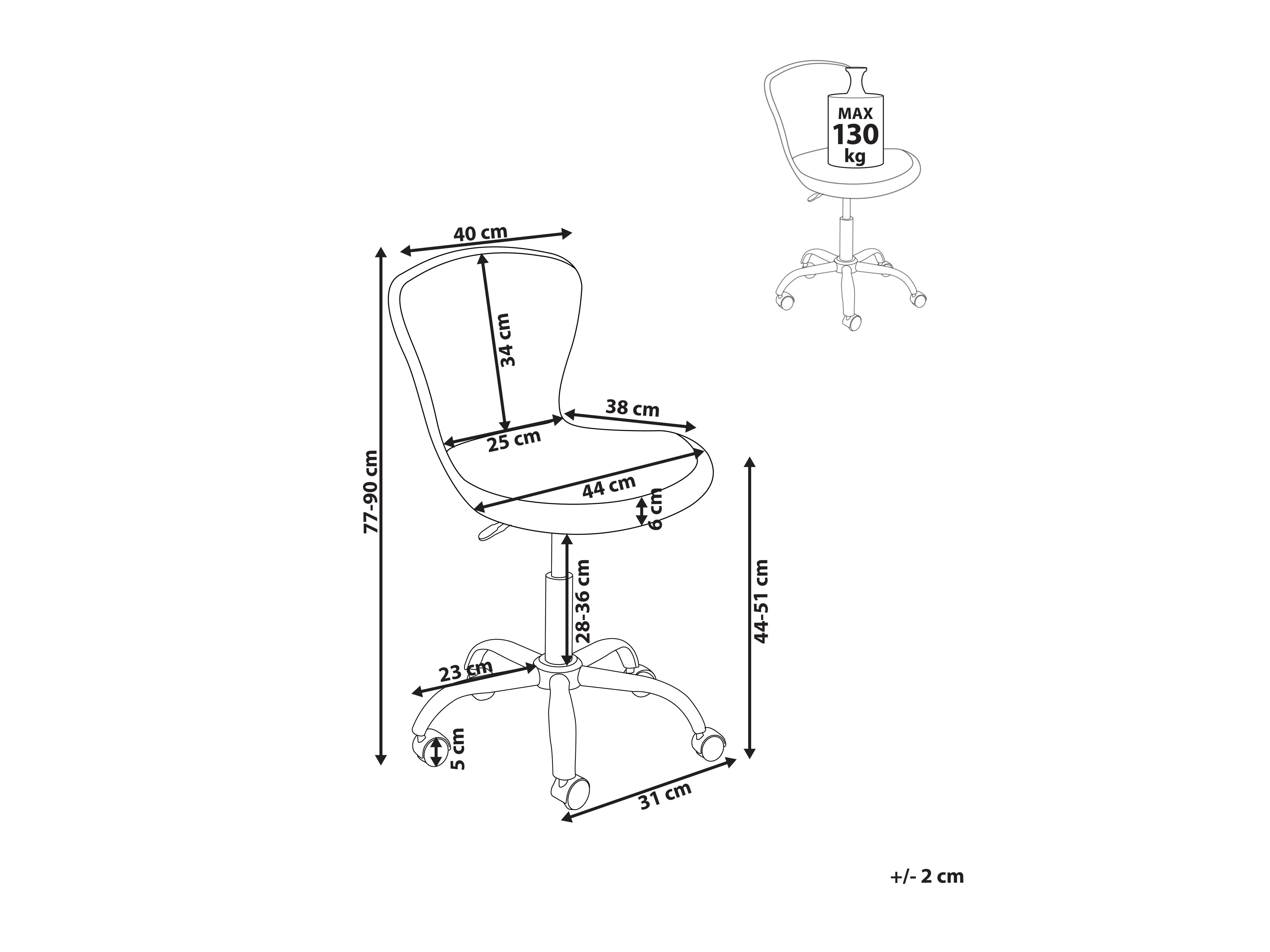 Kontoritool Berwyn 2786