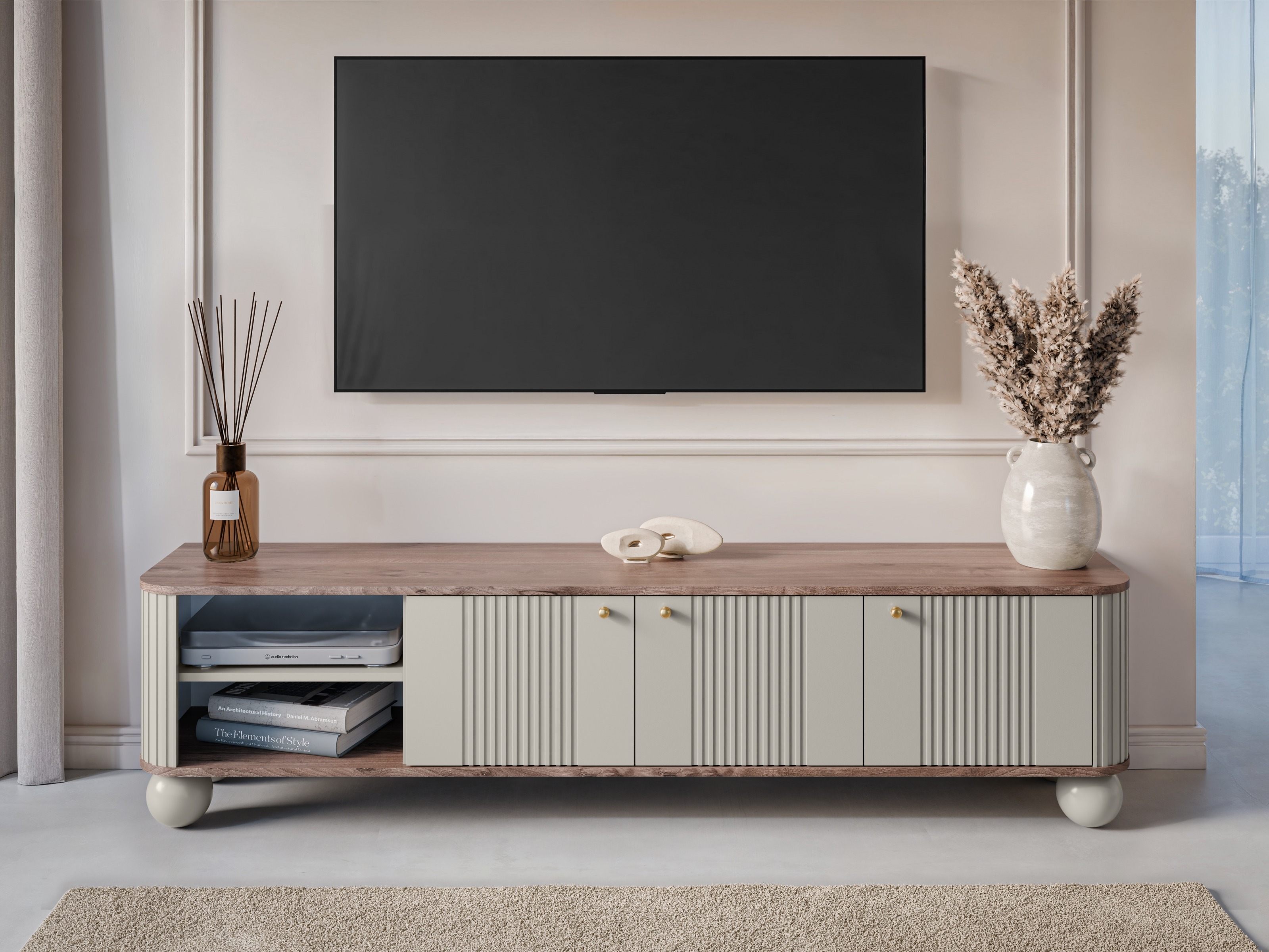 TV-alus Fioveso 102 (Kašmiir + Pähkel)