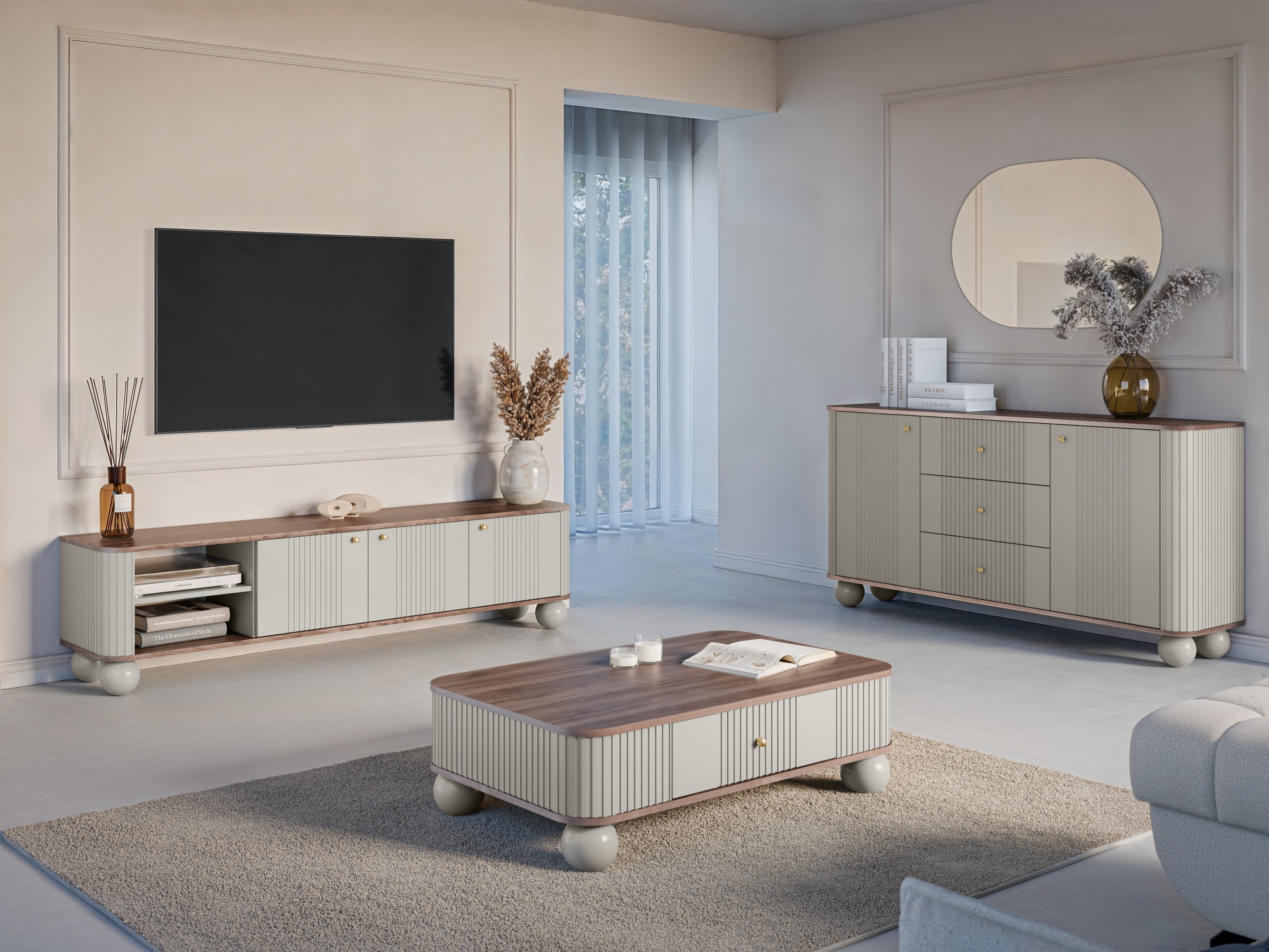 TV-alus Fioveso 102 (Kašmiir + Pähkel)