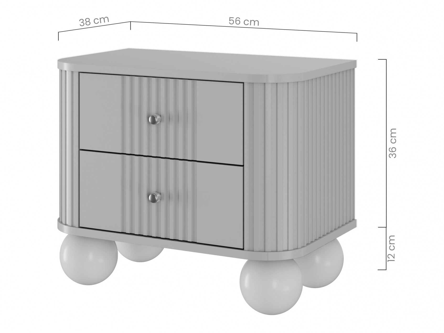 Öökappide komplekt Fioveso 104 (Must)