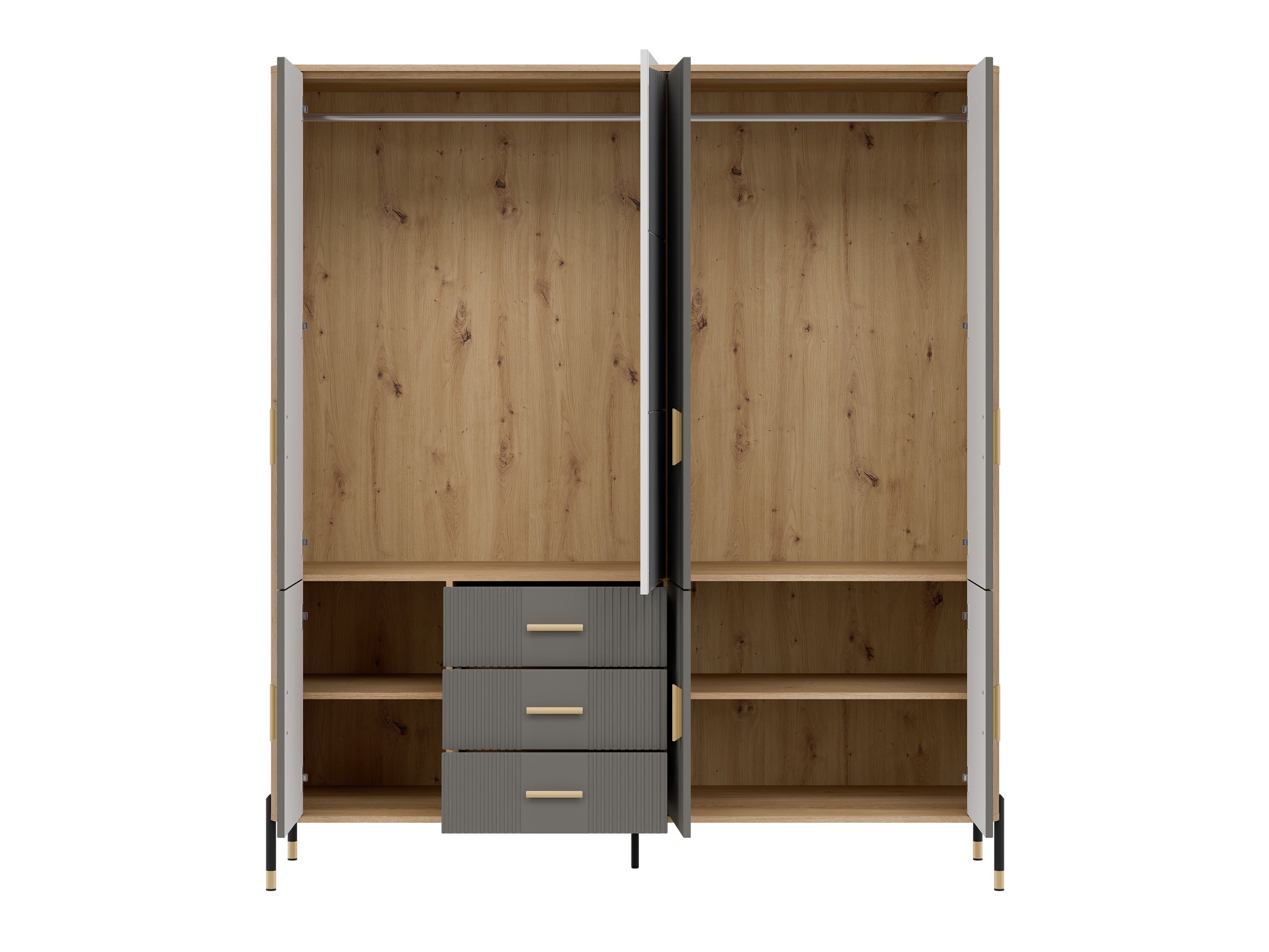 Riidekapp Flosora 135 (Hall)