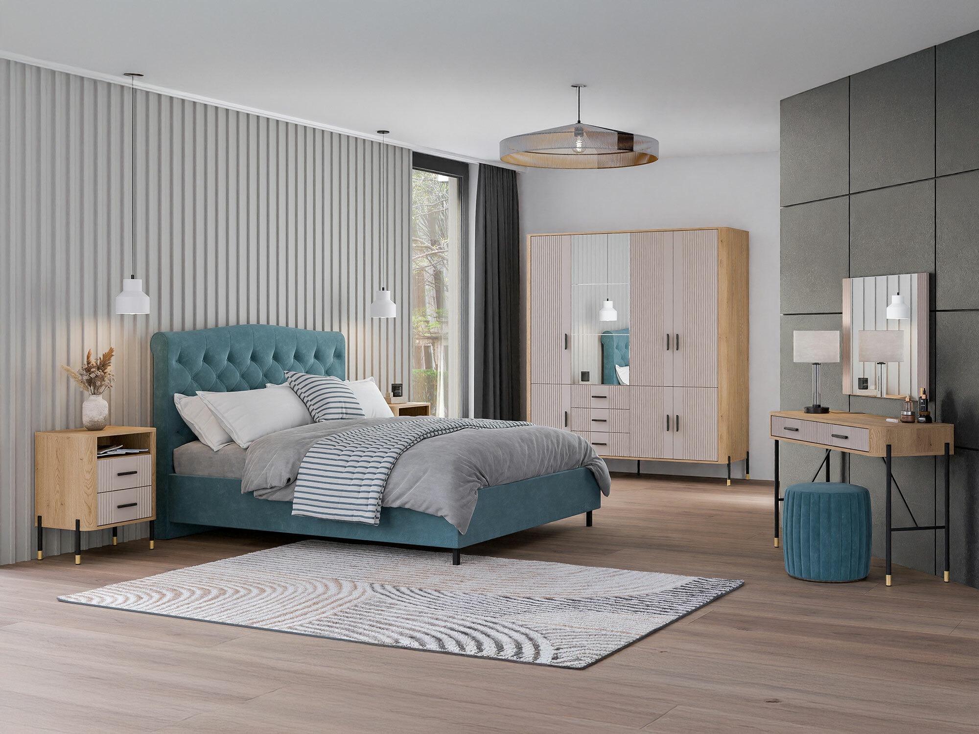 Riidekapp Flosora 135 (Kašmiir)