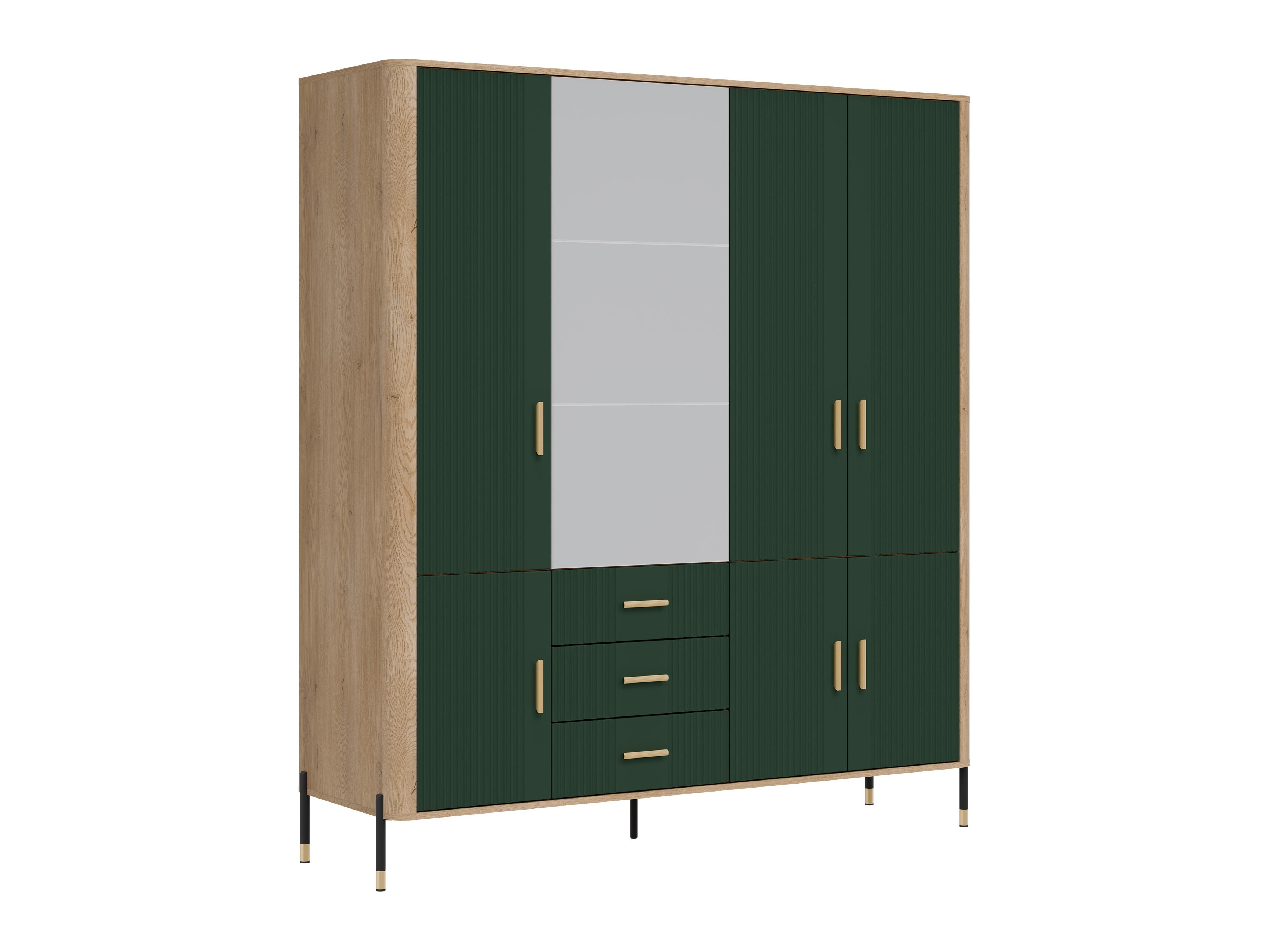 Riidekapp Flosora 135 (Roheline)