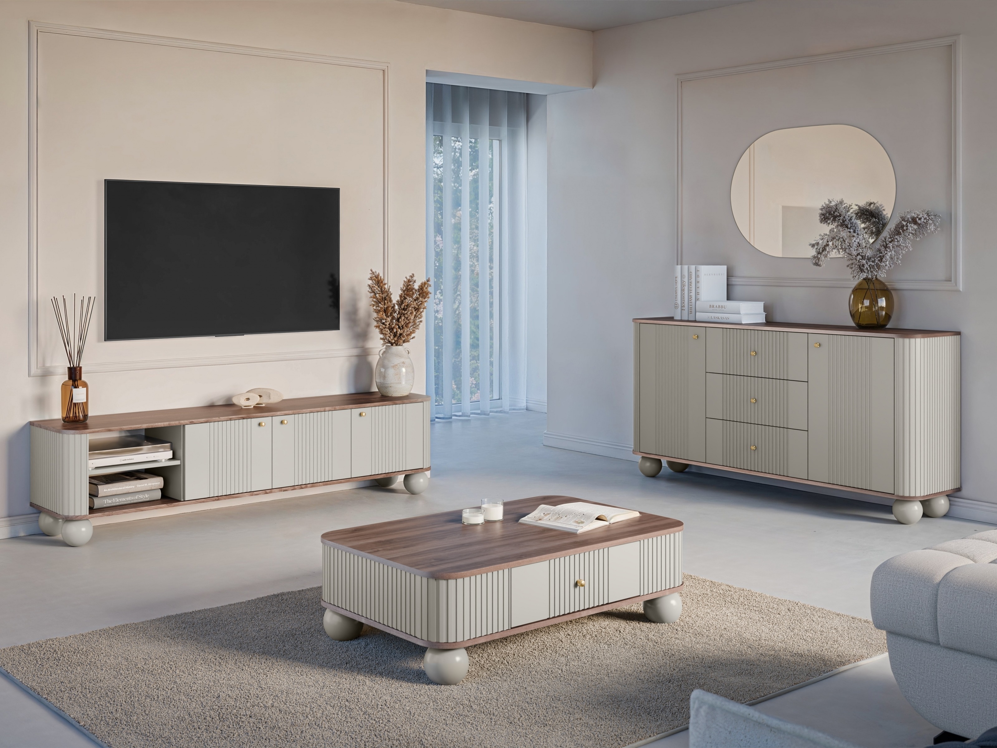 Elutoa komplekt Fioveso 107 (Kašmiir + Pähkel)