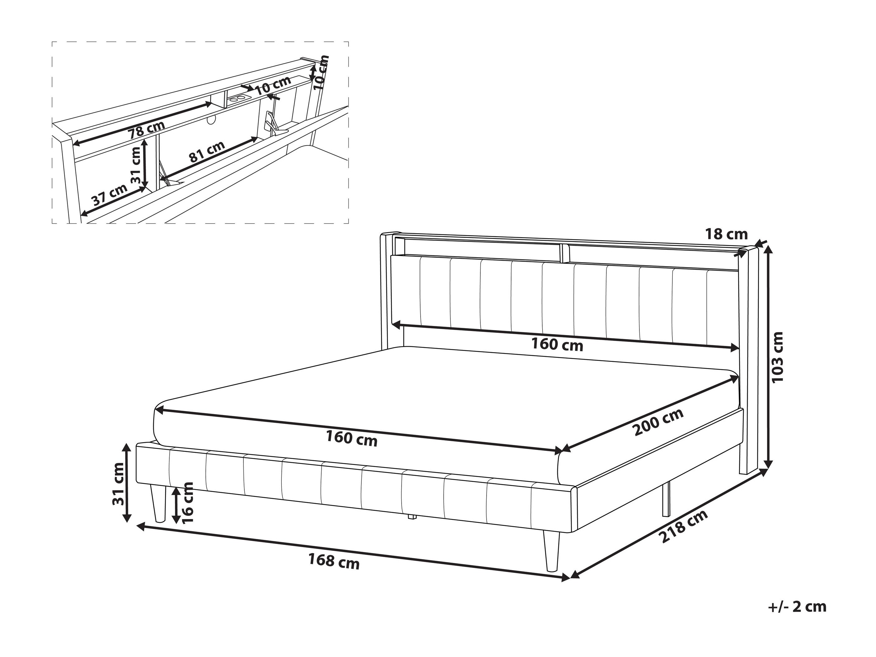 Voodi Berwyn 2804 (Hall)