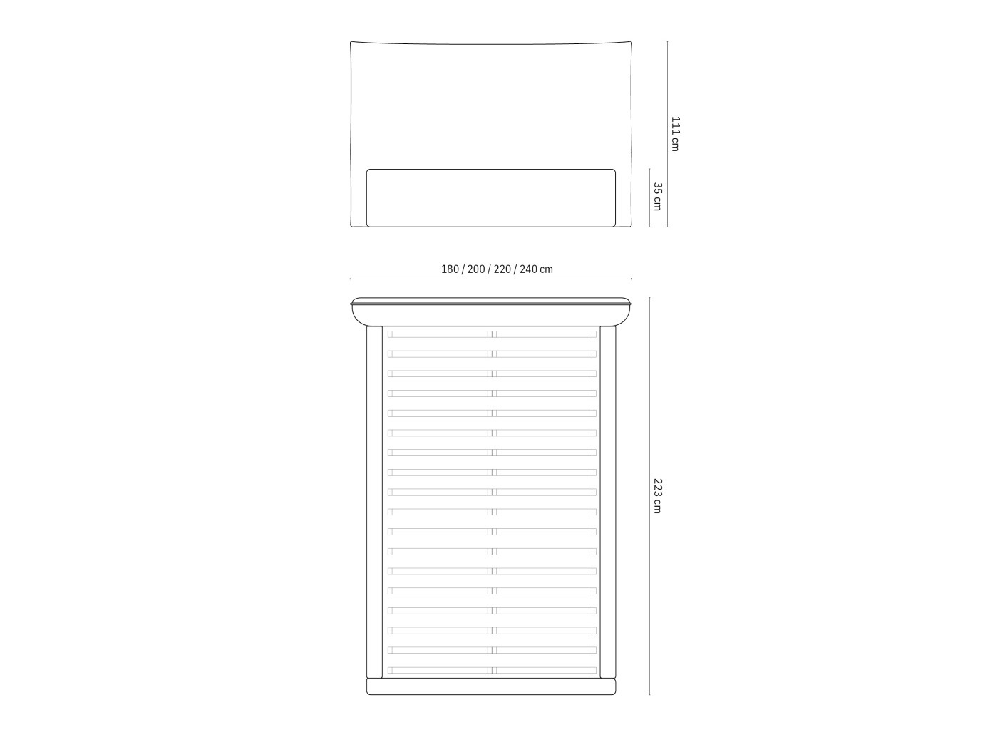 Voodi Belenoe 100 (Bluvel 52)