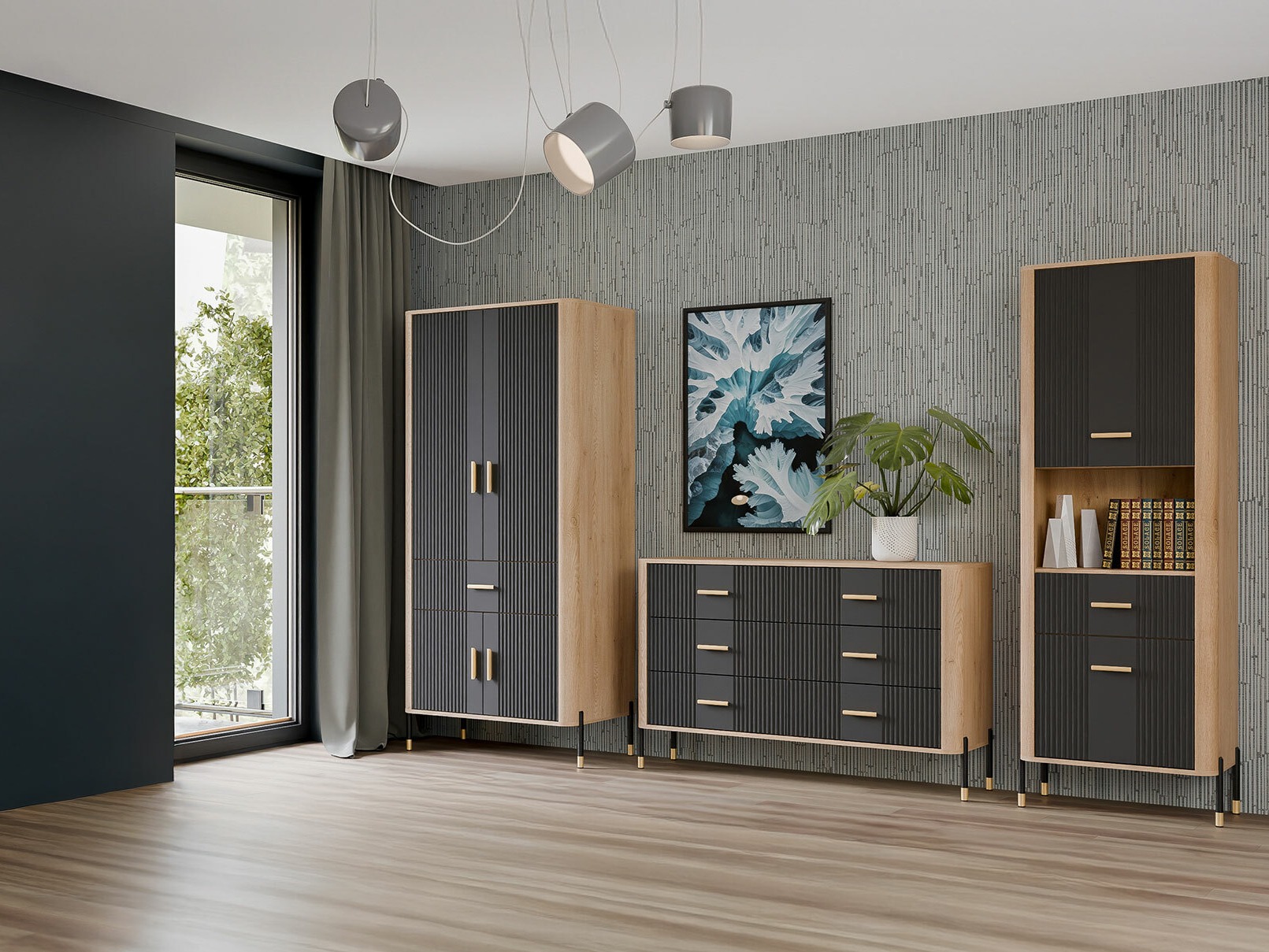 Elutoa komplekt Flosora 149 (Antratsiit)