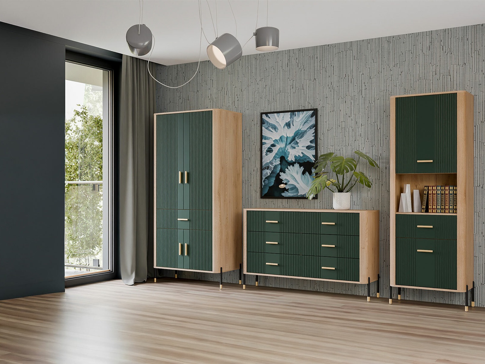 Elutoa komplekt Flosora 149 (Roheline)