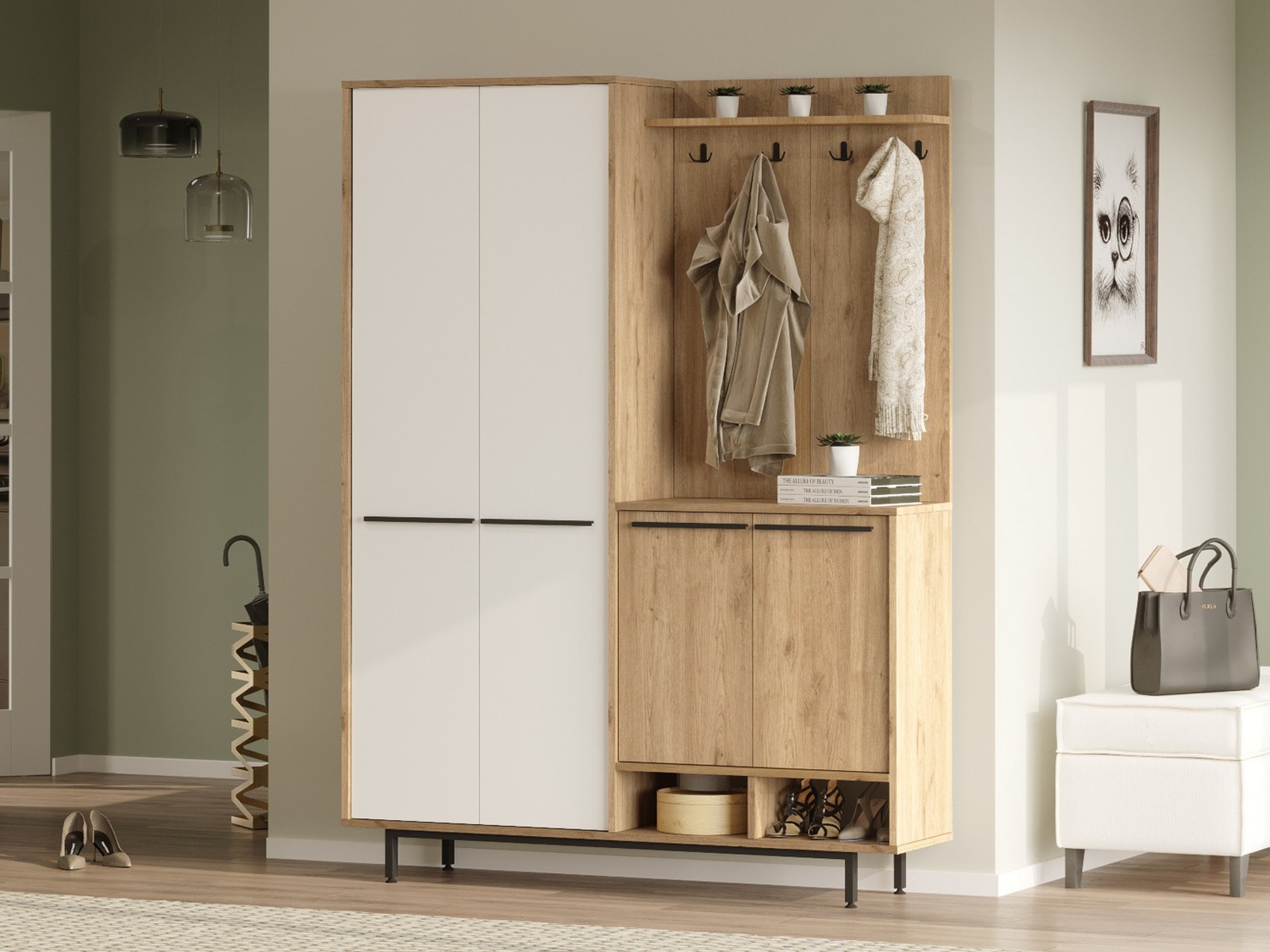 Esikukomplekt Asheboro 186