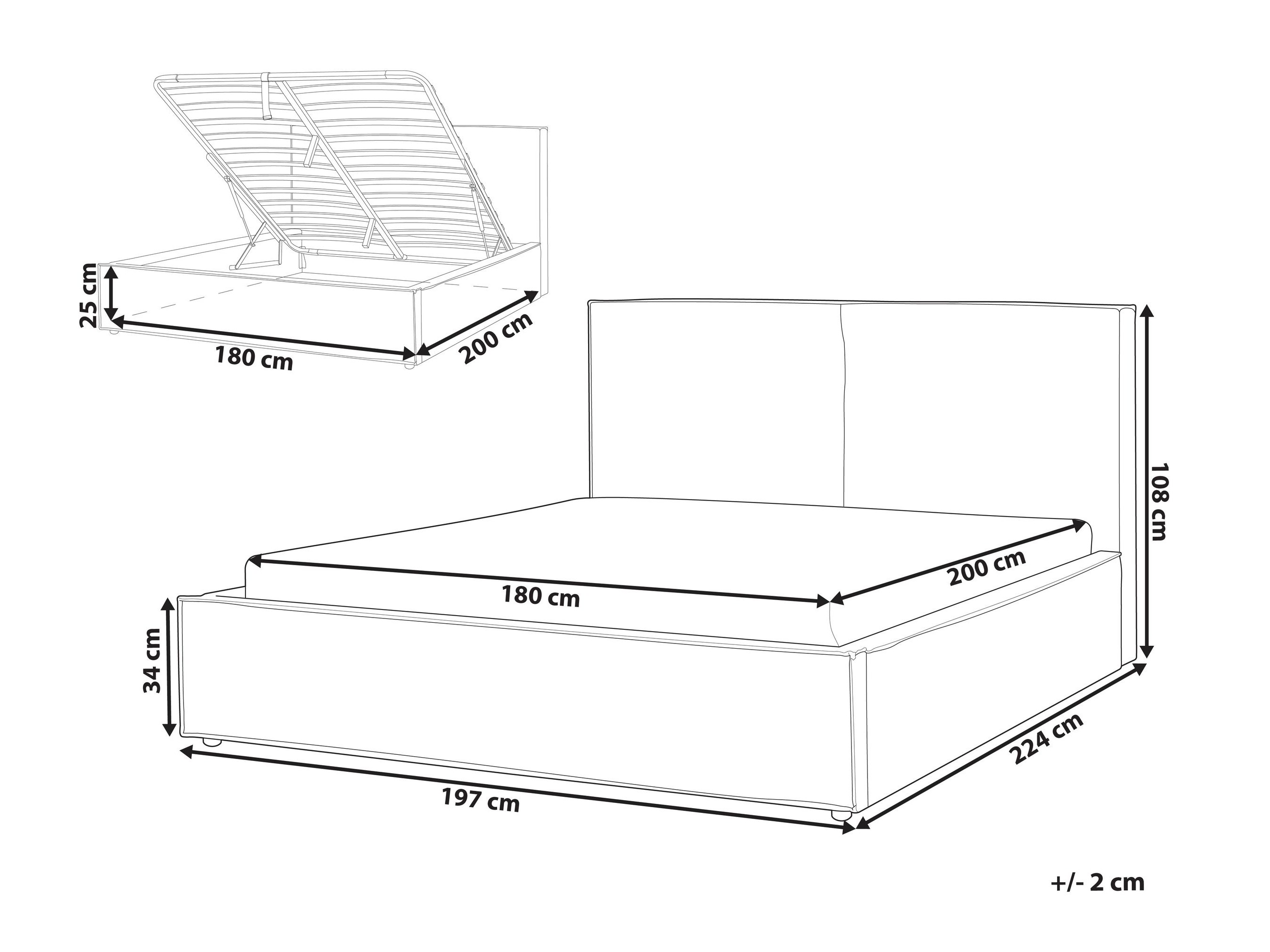Voodi Berwyn 1290 (Hall)