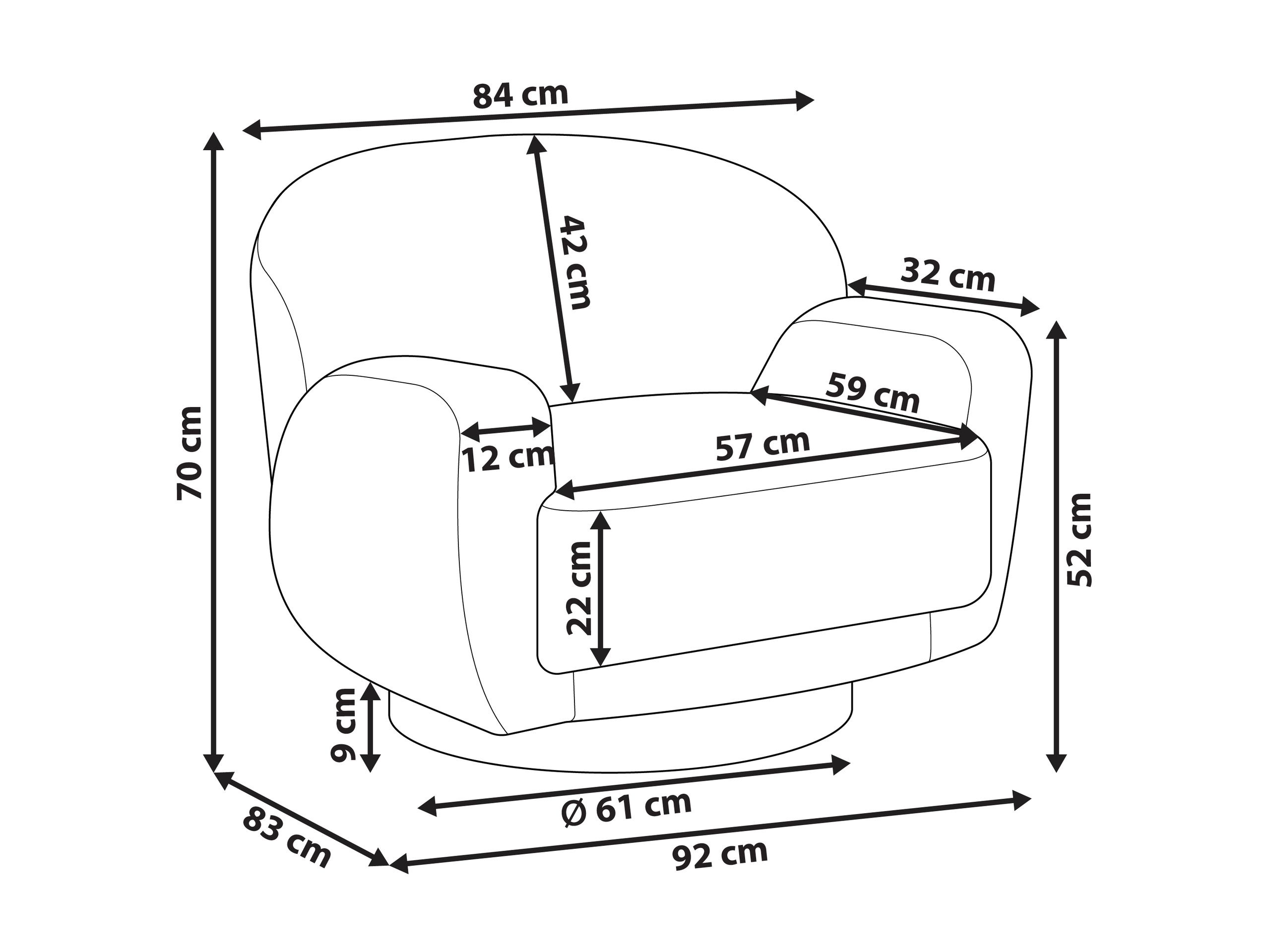 Tugitool Berwyn 2817 (Türkiis)
