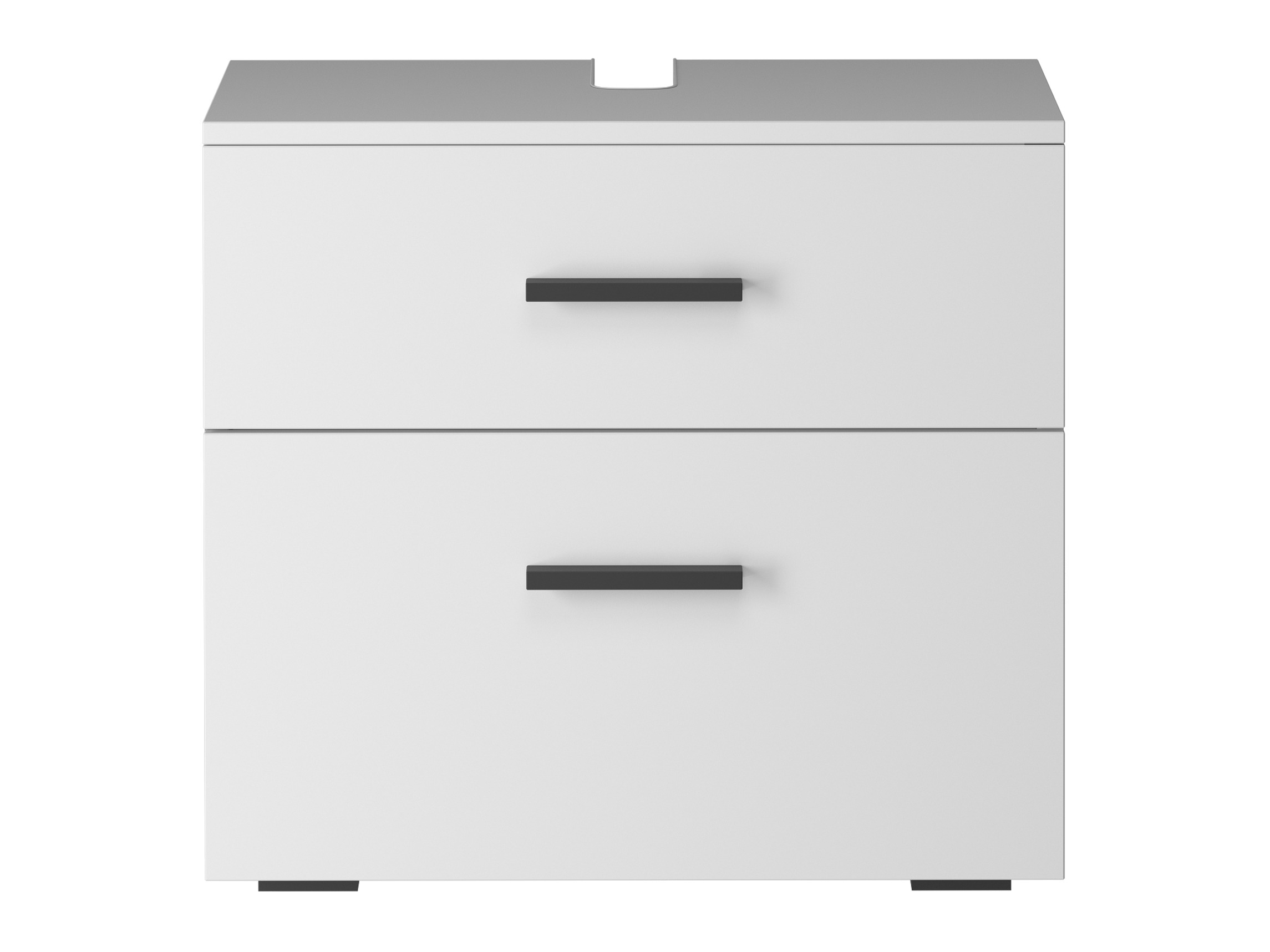 Vannitoa põrandakapp kraanikausile Larlori 100 (Valge)