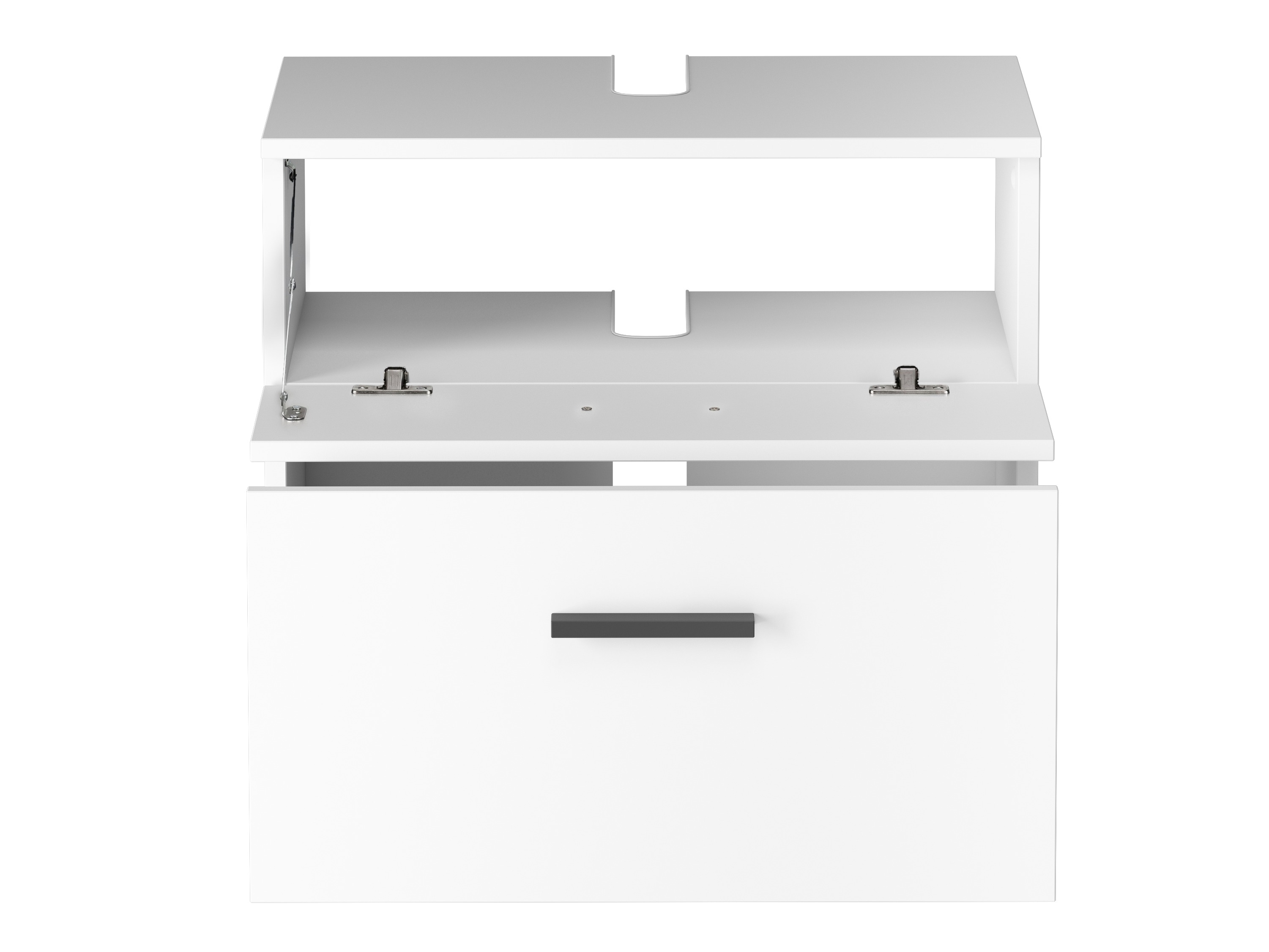 Vannitoa põrandakapp kraanikausile Larlori 100 (Valge)