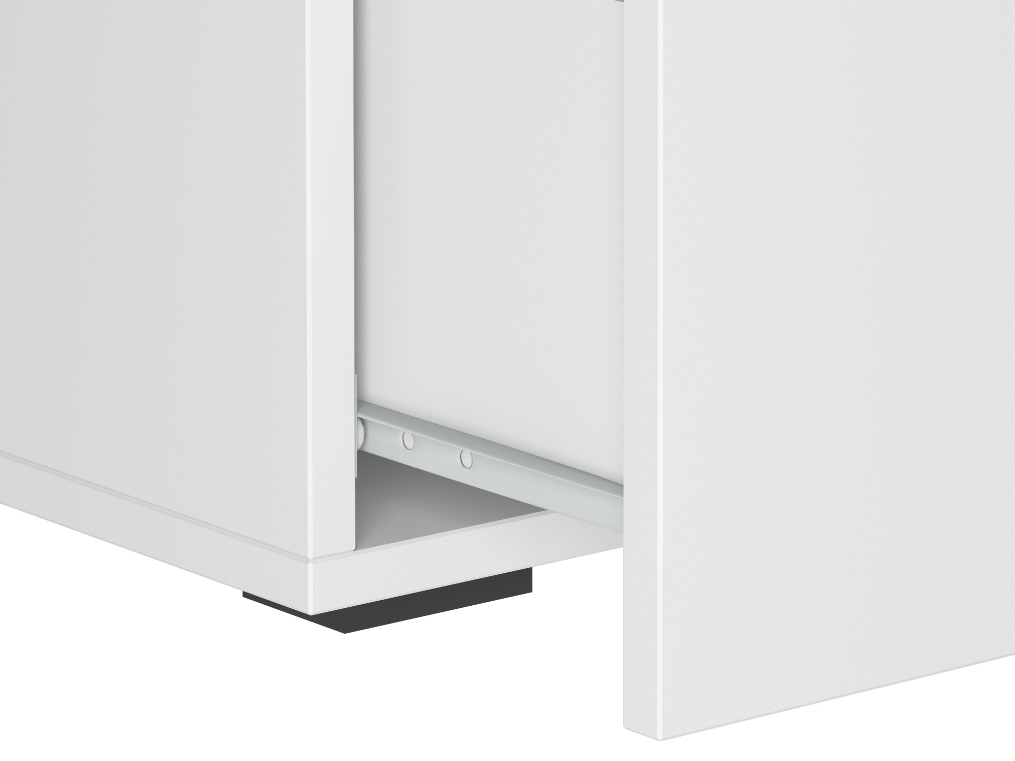 Vannitoa põrandakapp kraanikausile Larlori 100 (Valge)