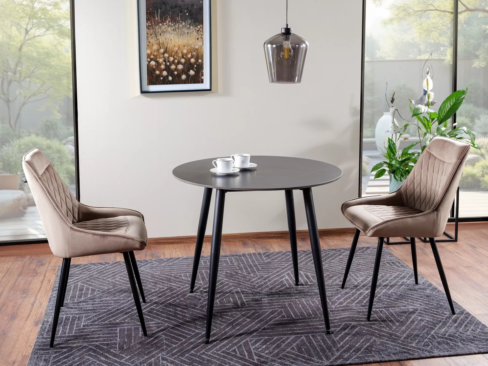 Laud Detroit 871 (Must marmor)