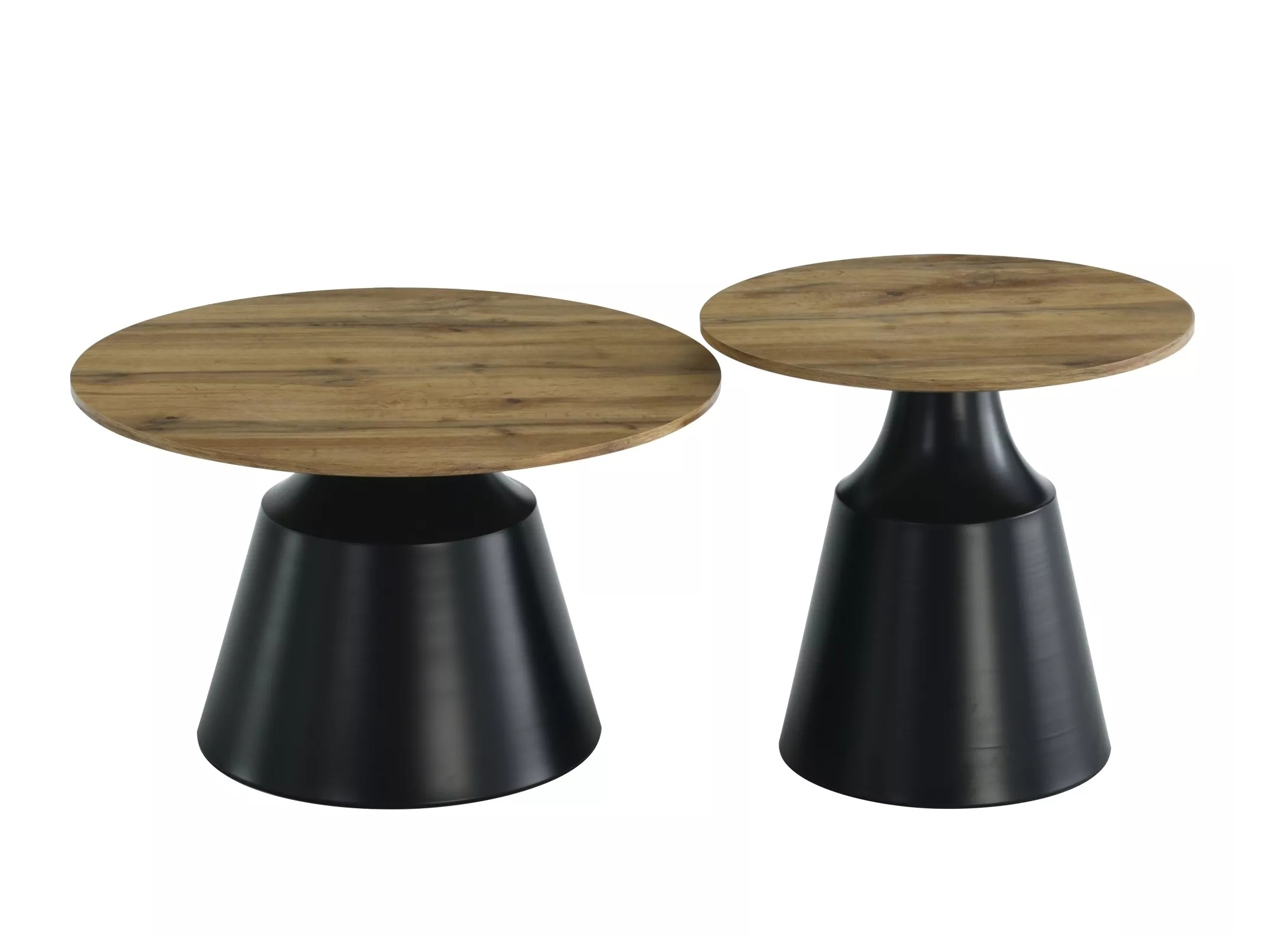 Diivanilaudade komplekt Detroit 908 (Must + Artisan tamm)