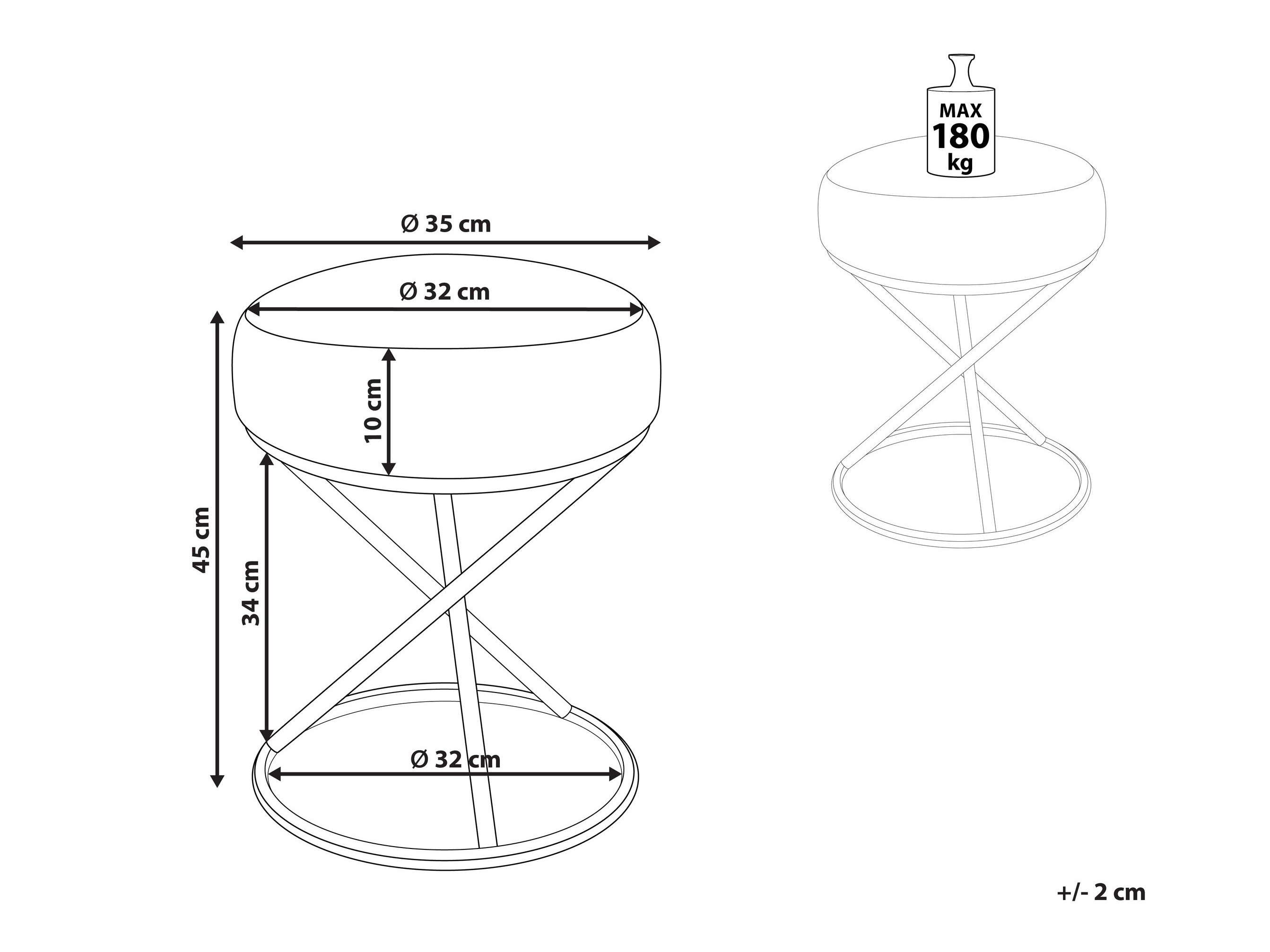 Taburet Berwyn 2839 (Hall)